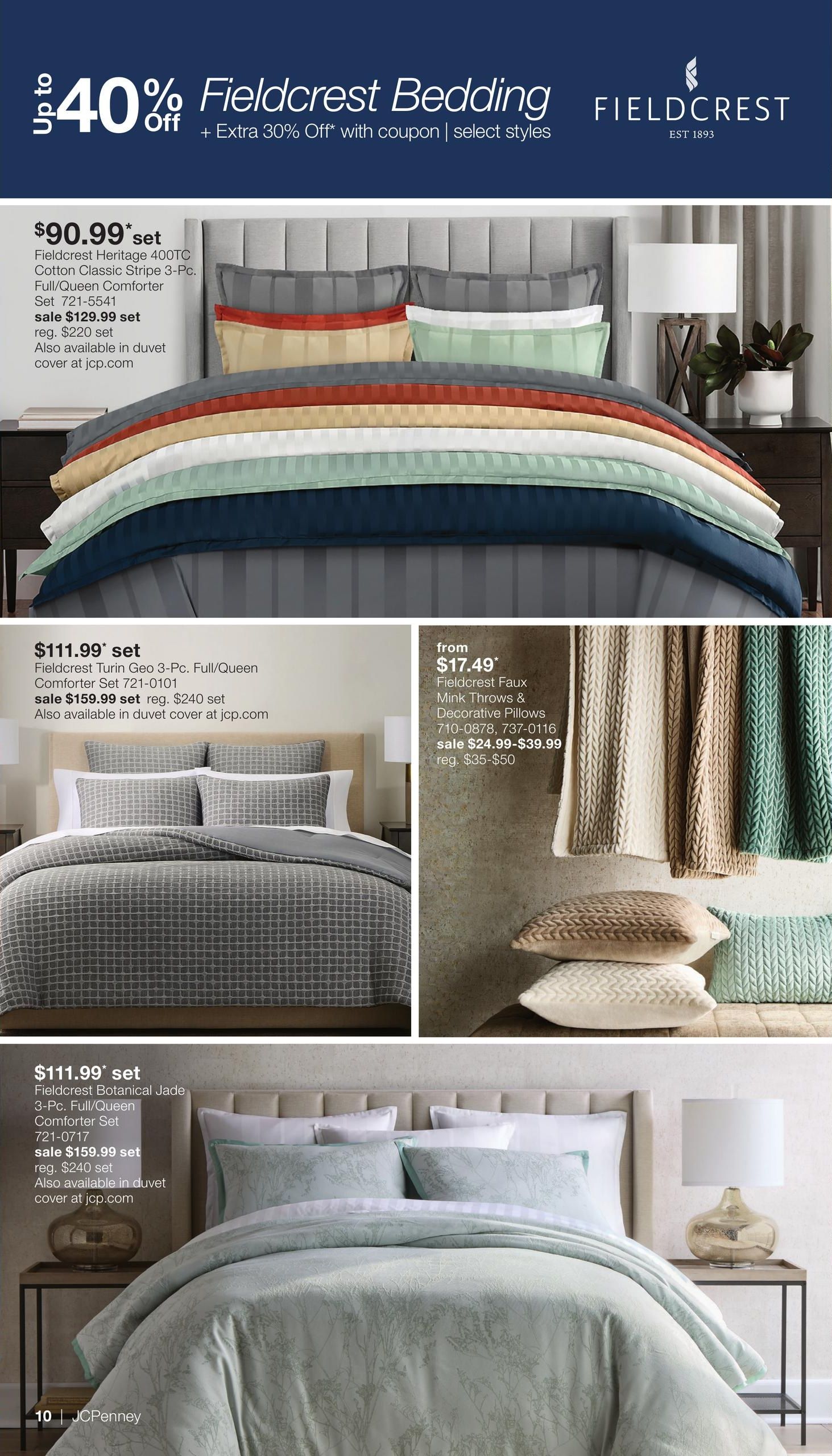 JCPenney Labor Day Home Sale Weekly Ad August 18 - September 14, 2026