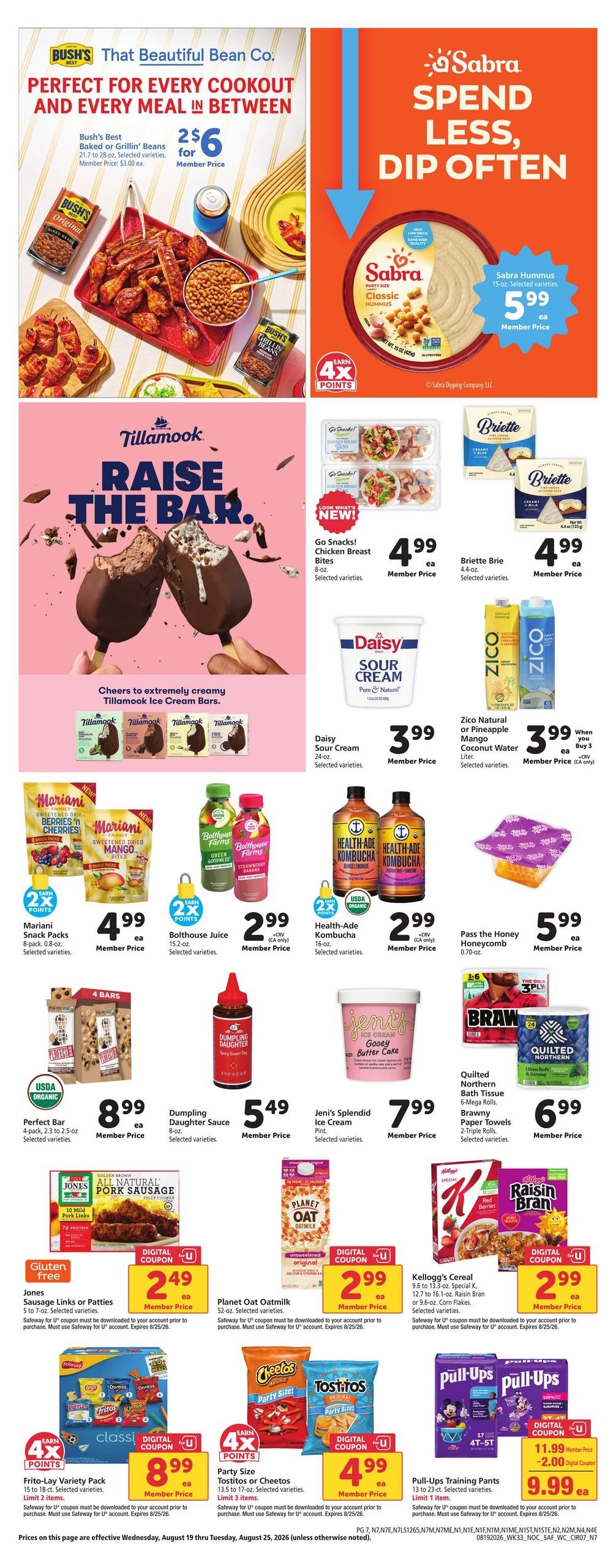 Safeway (Antioch Area, CA) Weekly Ad August 19 - 25, 2026