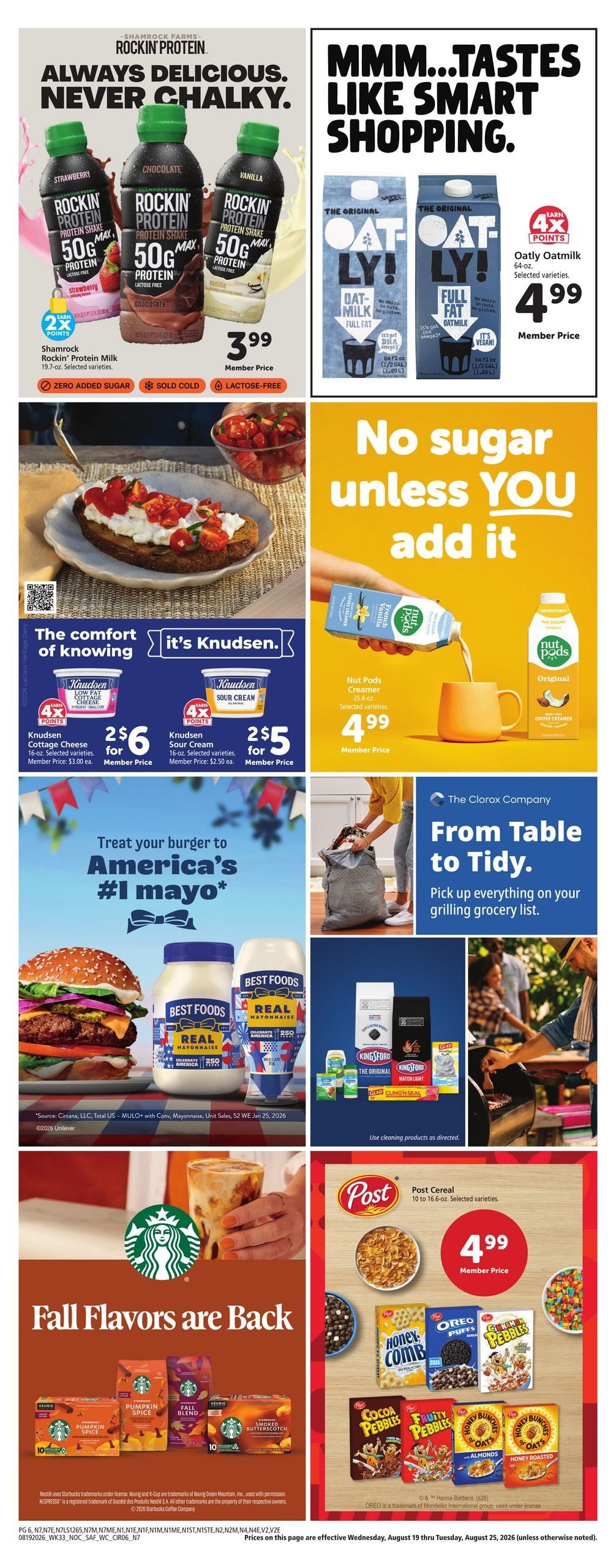 Safeway (Oakland–San Francisco Area, CA) Weekly Ad August 19 - 25, 2026