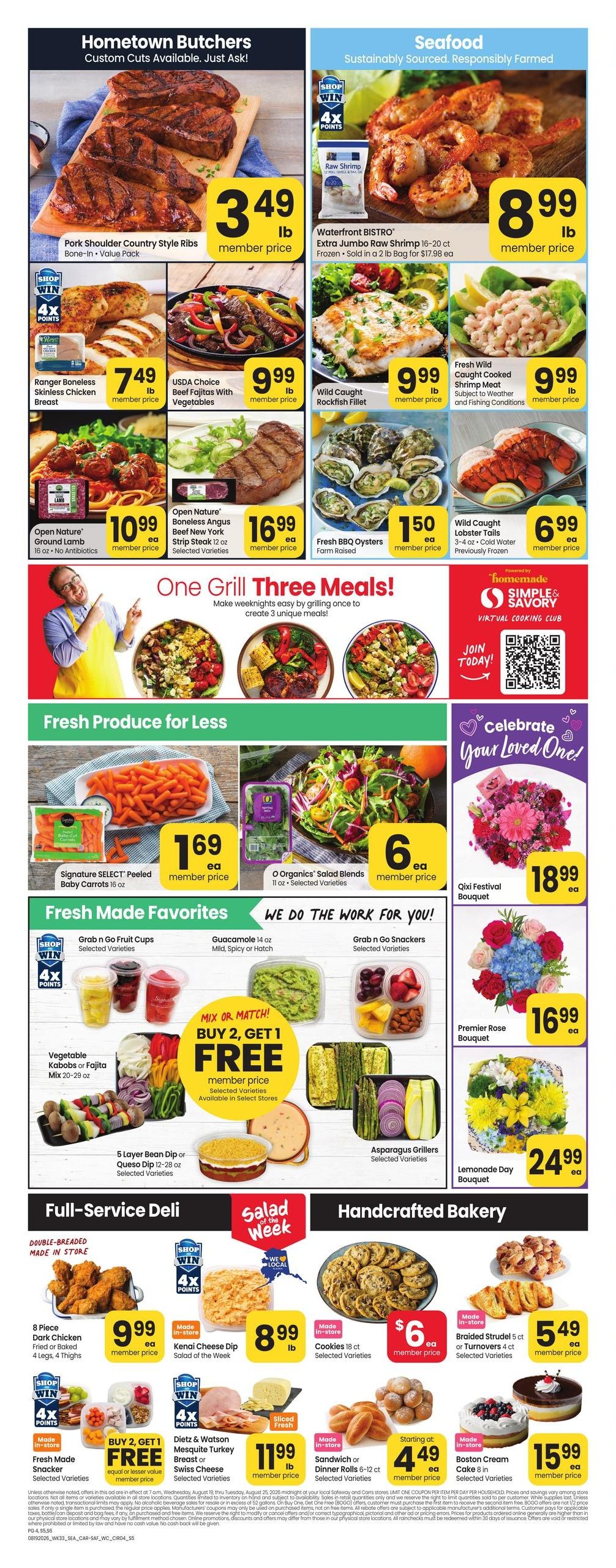 Safeway (Juneau Area, AK) Weekly Ad August 19 - 25, 2026