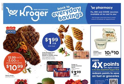 Kroger (Ann Arbor Area, MI) Weekly Ad August 19 - 25, 2026
