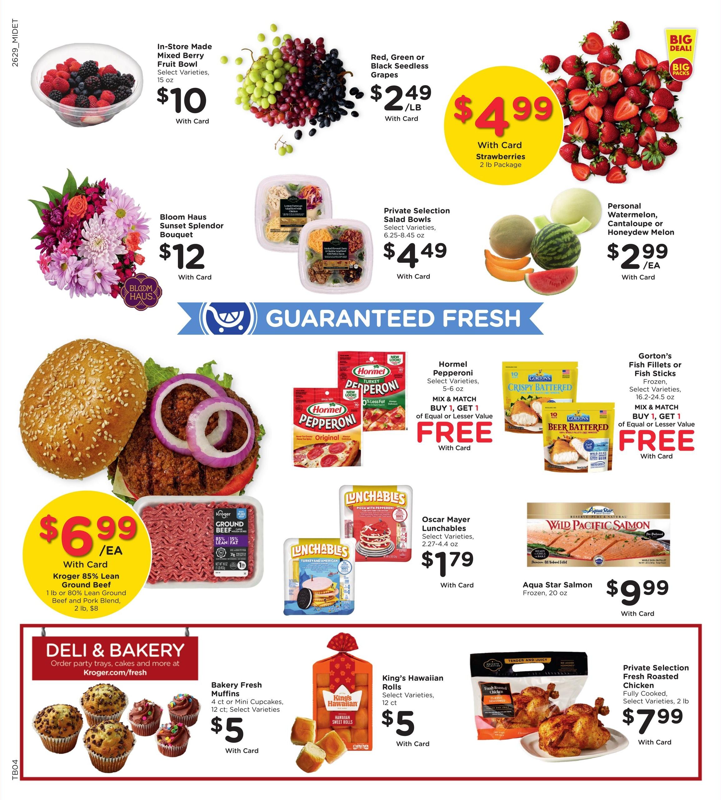 Kroger (Ann Arbor Area, MI) Weekly Ad August 19 - 25, 2026