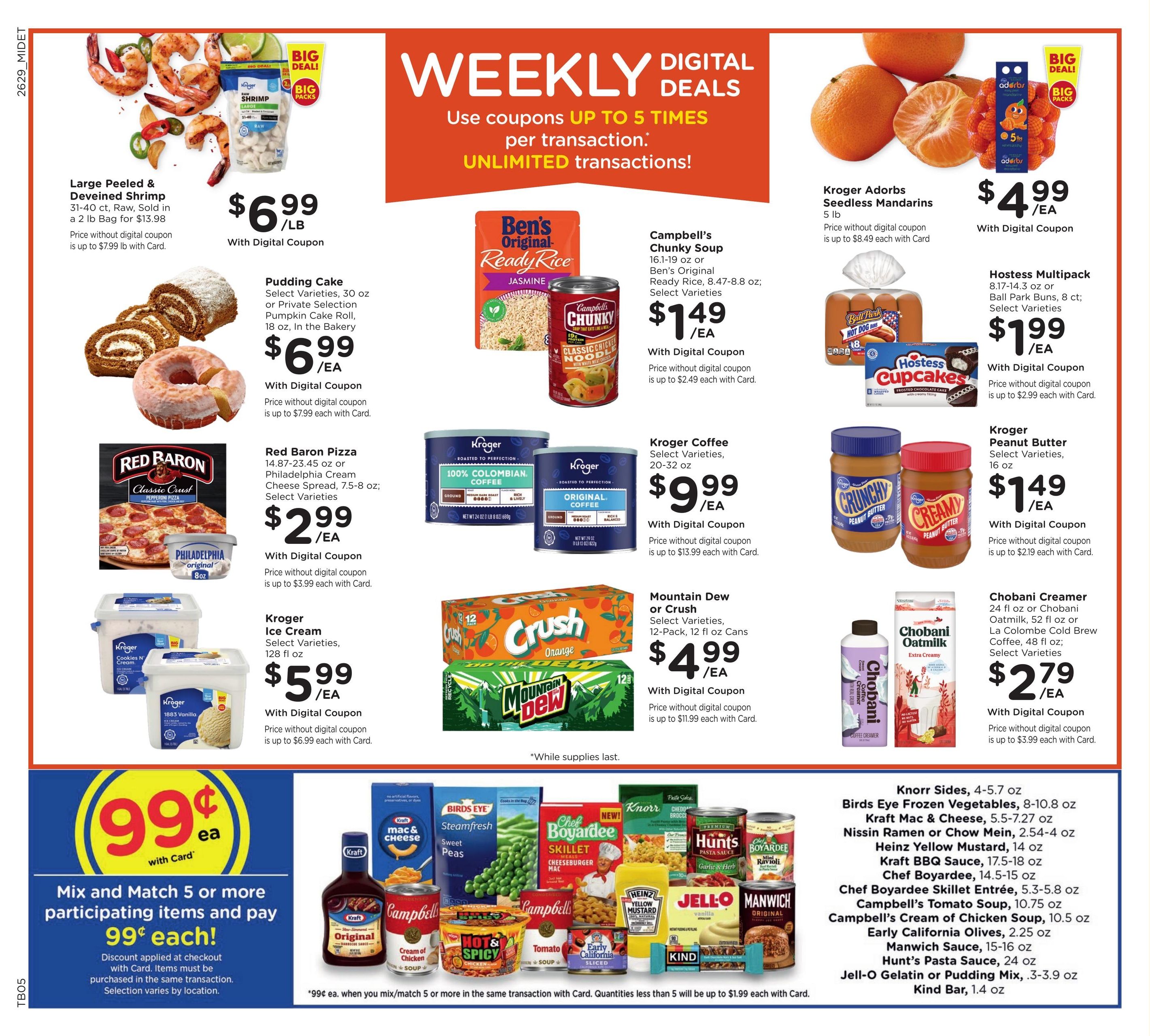 Kroger (Ann Arbor Area, MI) Weekly Ad August 19 - 25, 2026