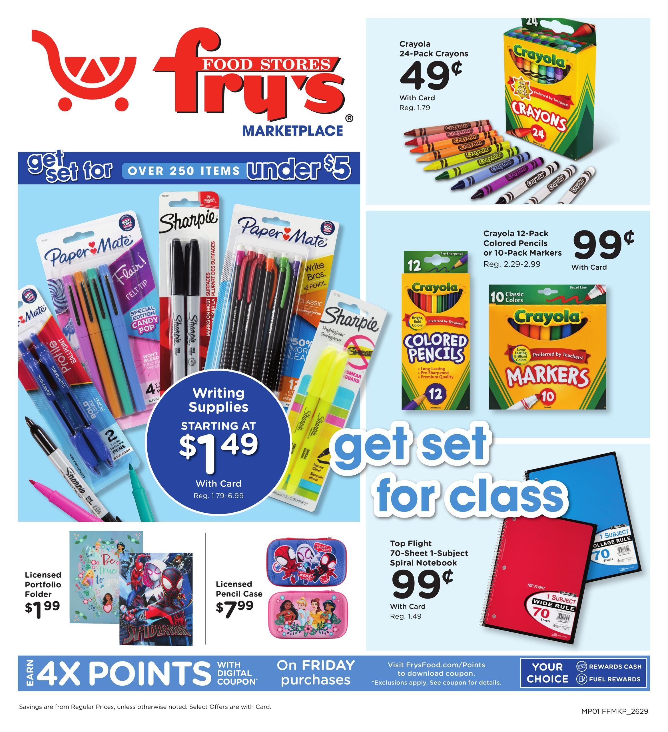 Fry's Food Stores Home & Apparel Weekly Ad August 19 - September 1, 2026