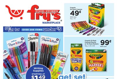 Fry's Food Stores Home & Apparel Weekly Ad August 19 - September 1, 2026