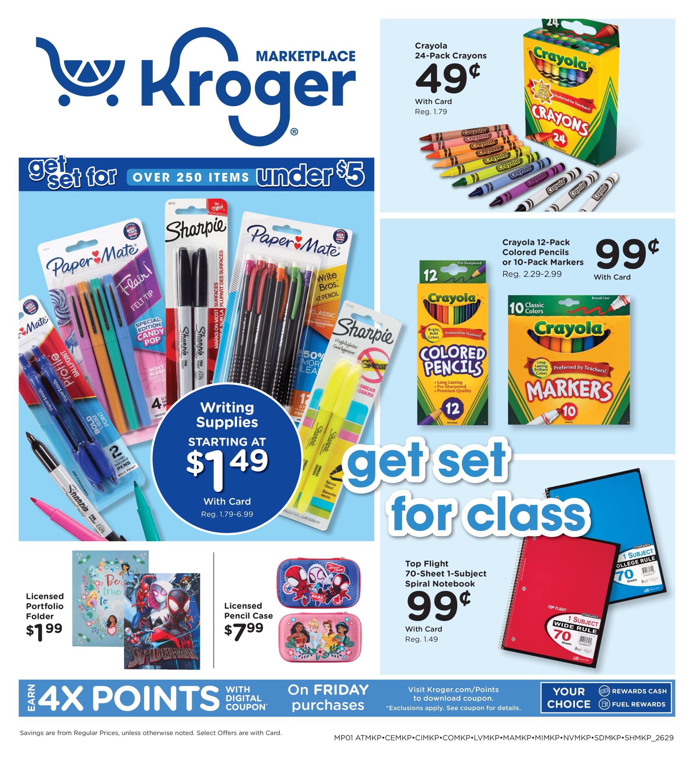 Kroger Home & Apparel Weekly Ad August 19 - September 1, 2026