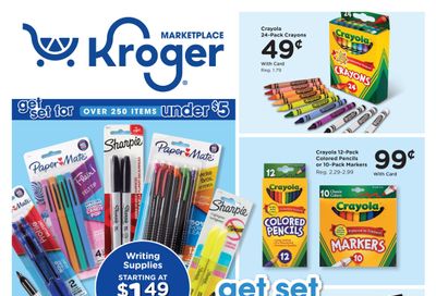 Kroger Home & Apparel Weekly Ad August 19 - September 1, 2026