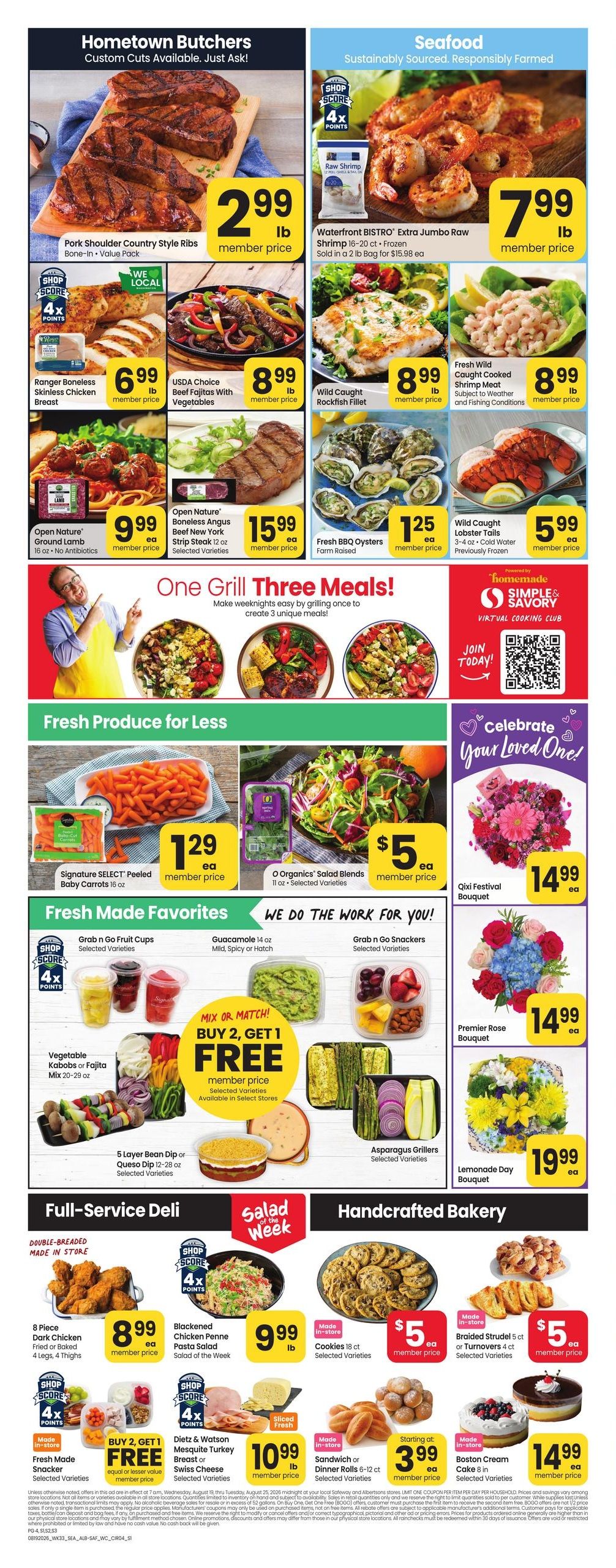 Safeway (Boardman Area, OR) Weekly Ad August 19 - 25, 2026