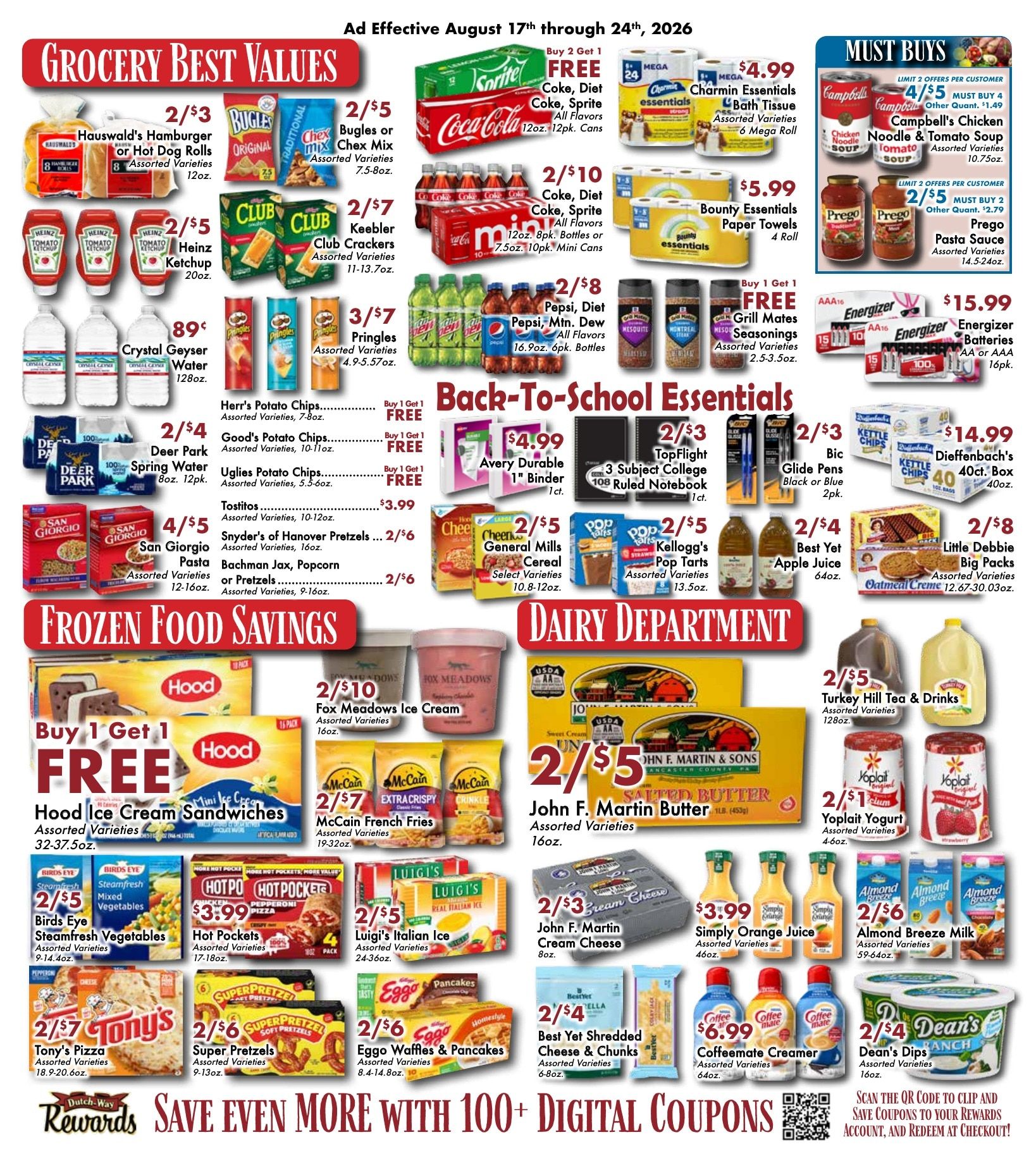Dutch-Way Farm Market Weekly Ad August 17 - 24, 2026