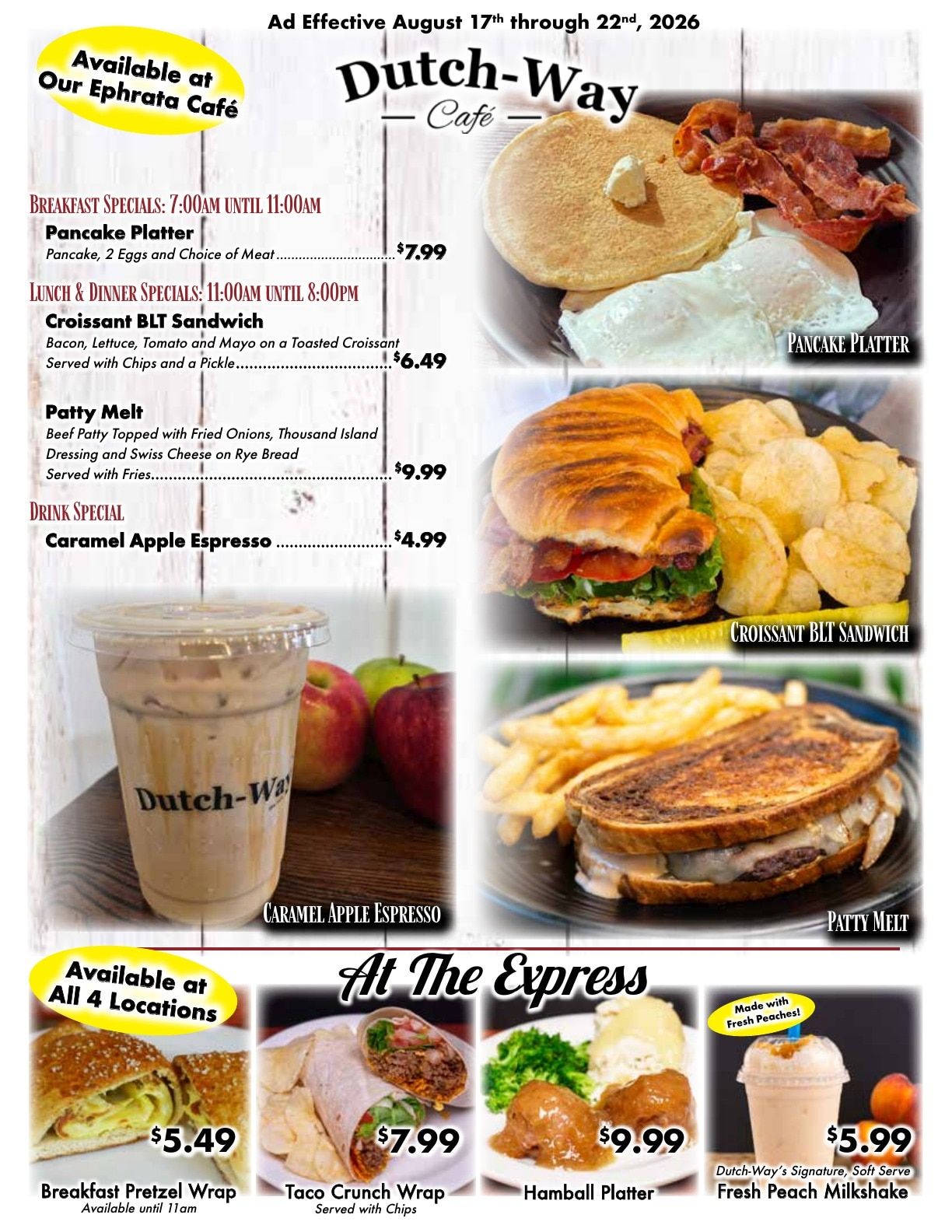 Dutch-Way Farm Market Weekly Ad August 17 - 24, 2026