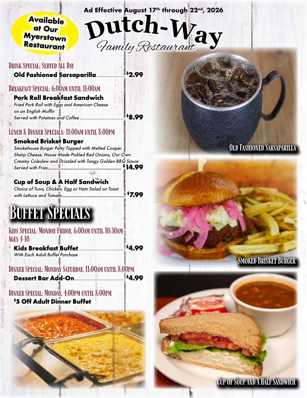 Dutch-Way Farm Market Weekly Ad August 17 - 24, 2026