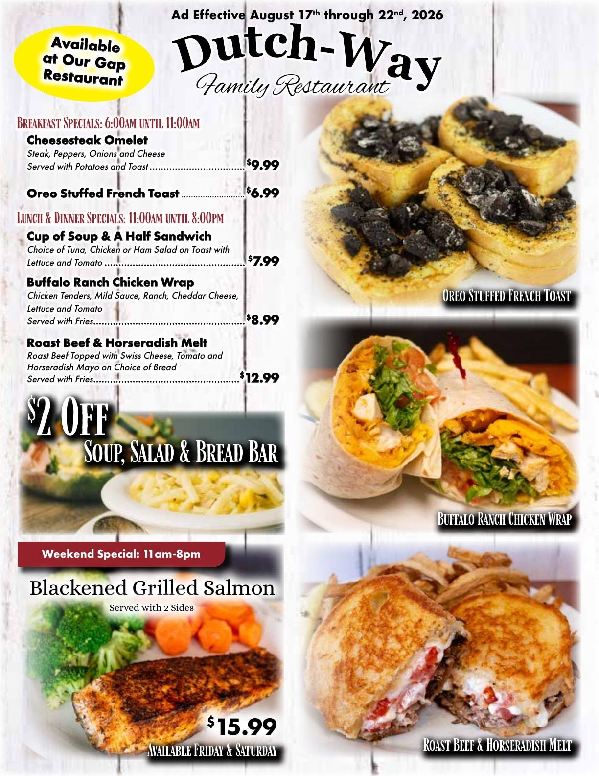 Dutch-Way Farm Market Weekly Ad August 17 - 24, 2026