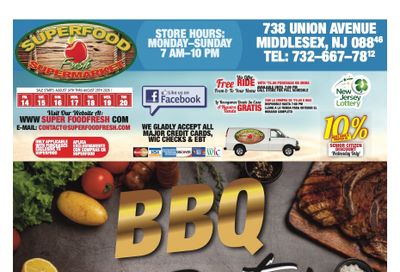 Super Food Fresh (Middlesex, NJ) Weekly Ad August 14 - 20, 2026