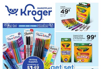 Kroger (AR, MS, TN) Home & Apparel Weekly Ad August 19 - September 1, 2026