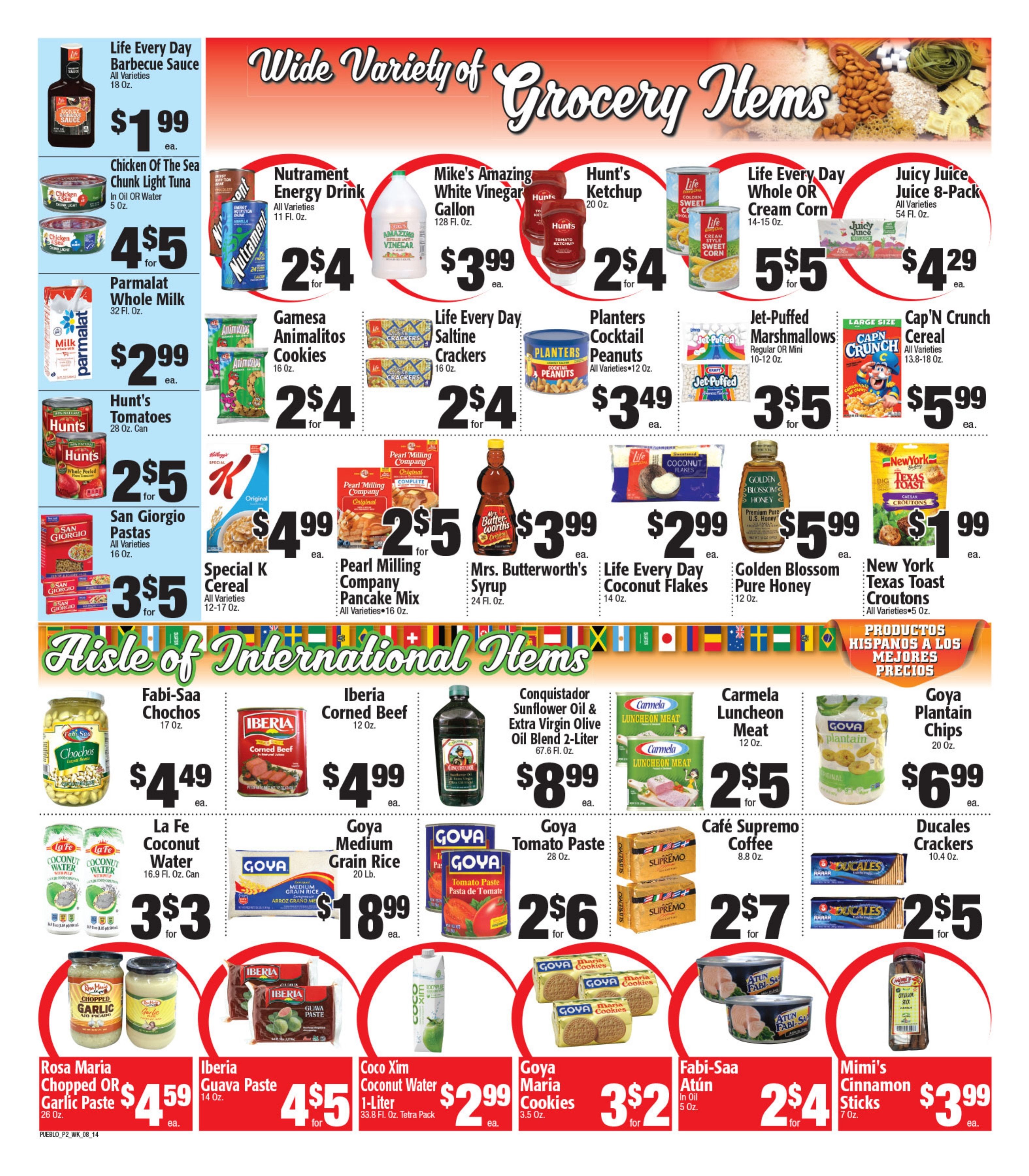Pueblo Meat Market (880 Mt. Prospect Avenue, Newark, NJ) Weekly Ad August 14 - 20, 2026