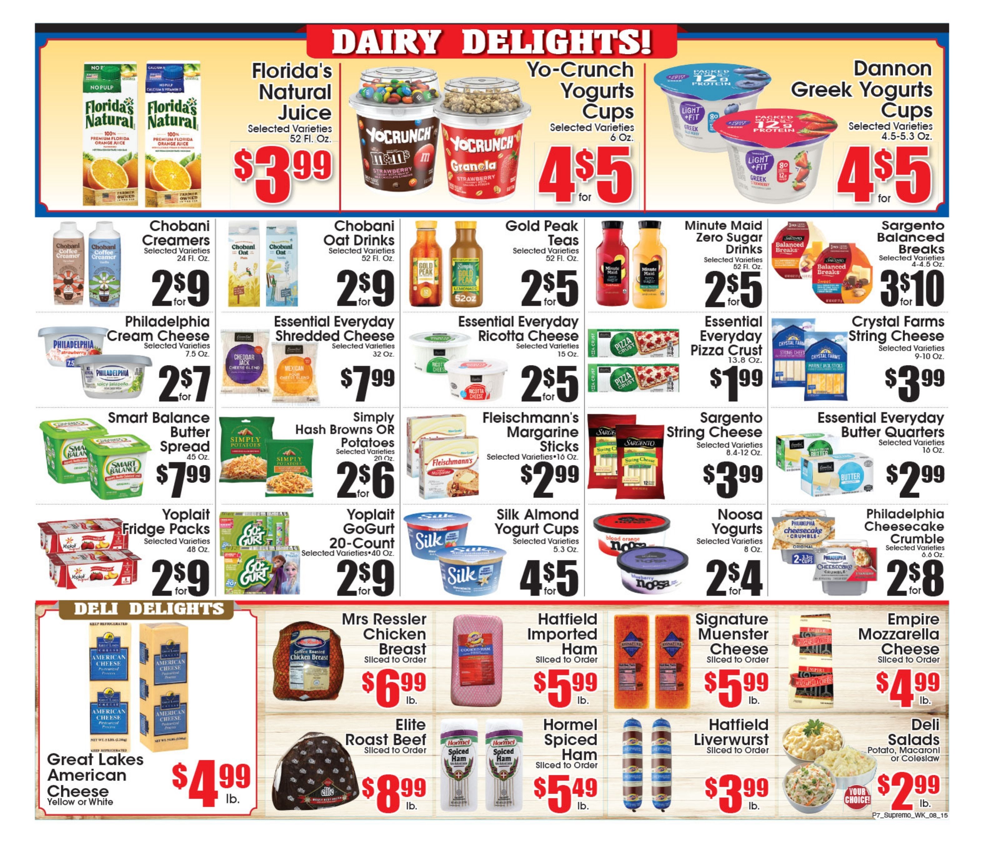 Supremo Food Markets (Elizabeth, NJ) Weekly Ad August 15 - 21, 2026