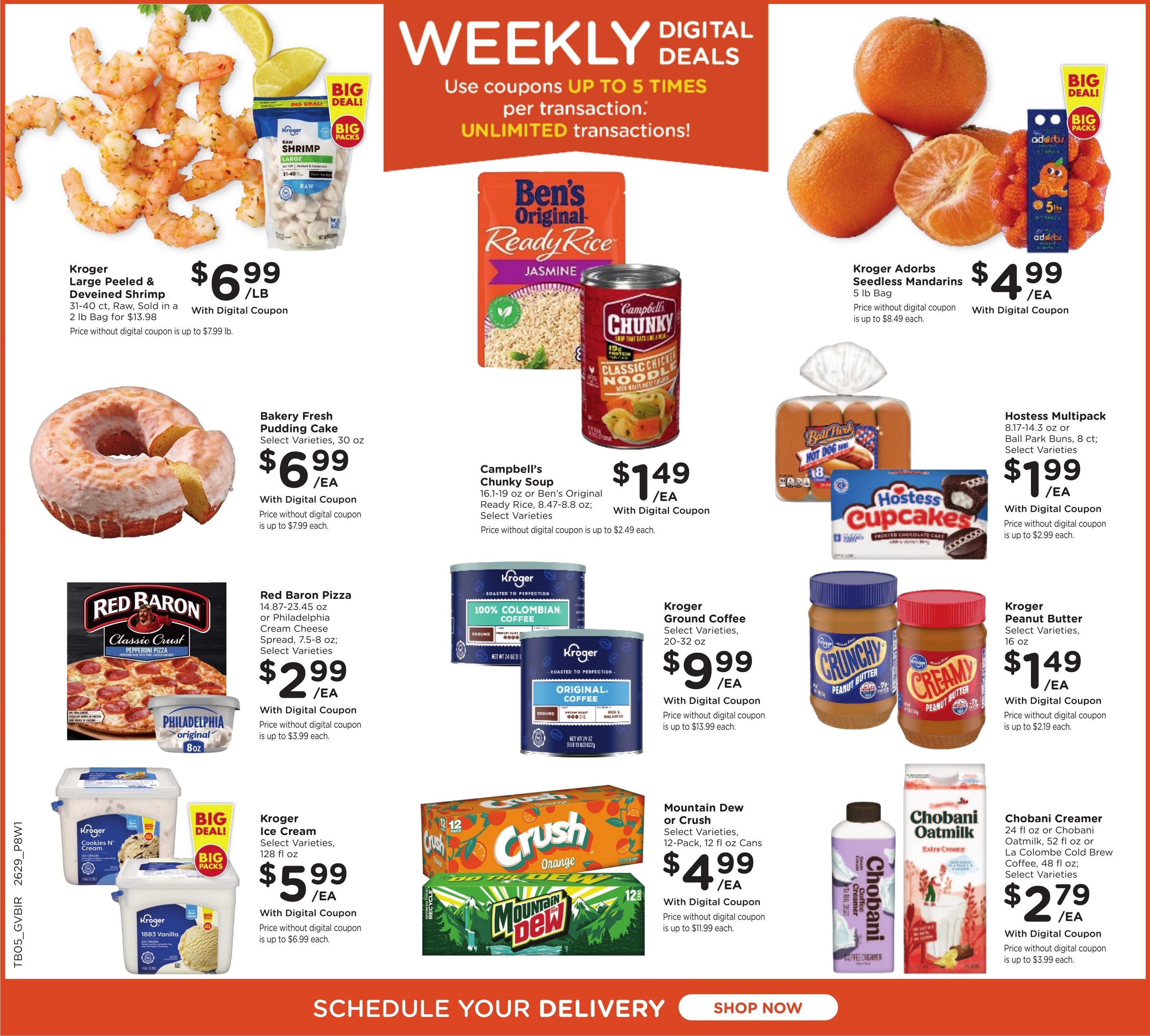 Kroger (Tuscaloosa–Birmingham Area, AL) Ocado FC04 Weekly Ad August 19 - 25, 2026