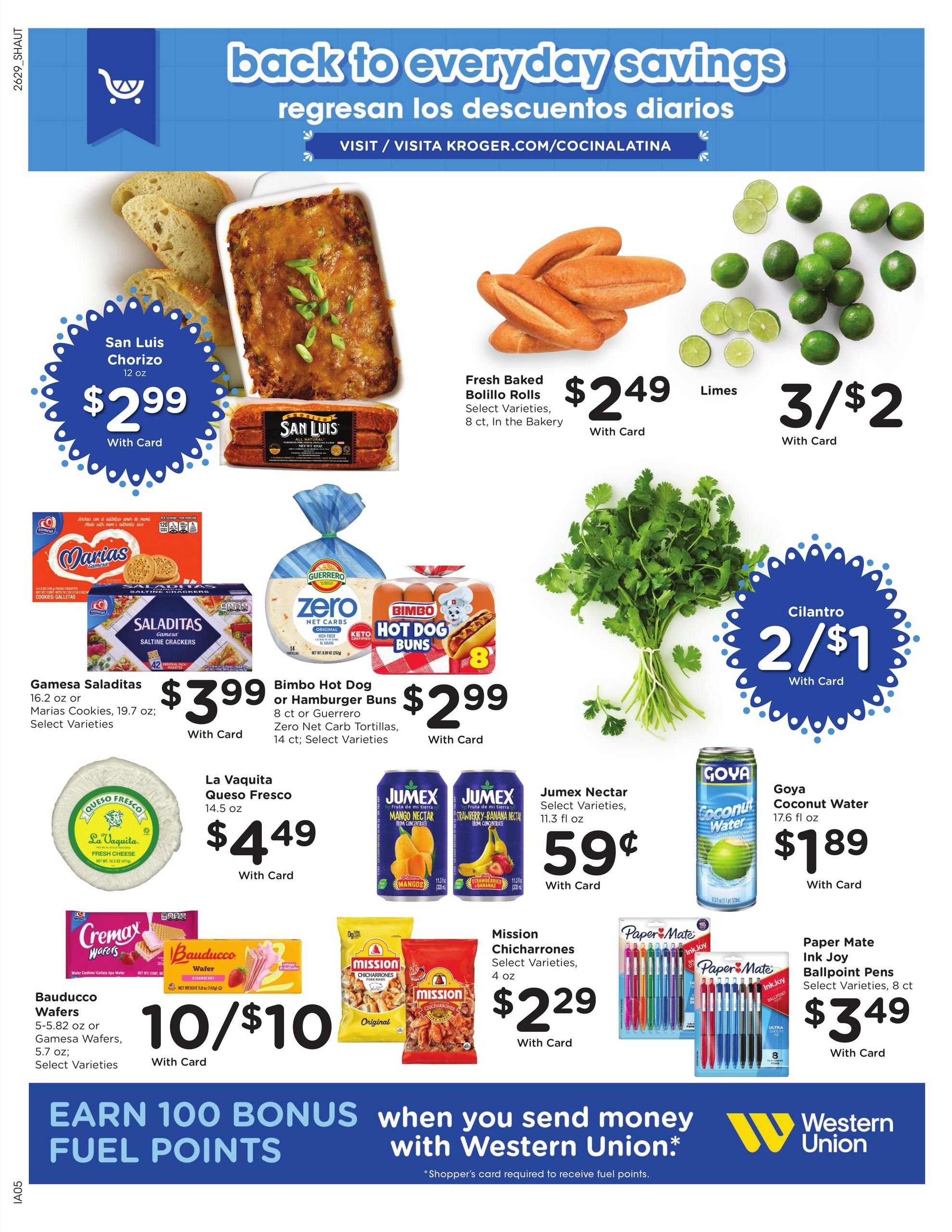 Kroger (Houston Area, TX) Weekly Ad August 19 - 25, 2026