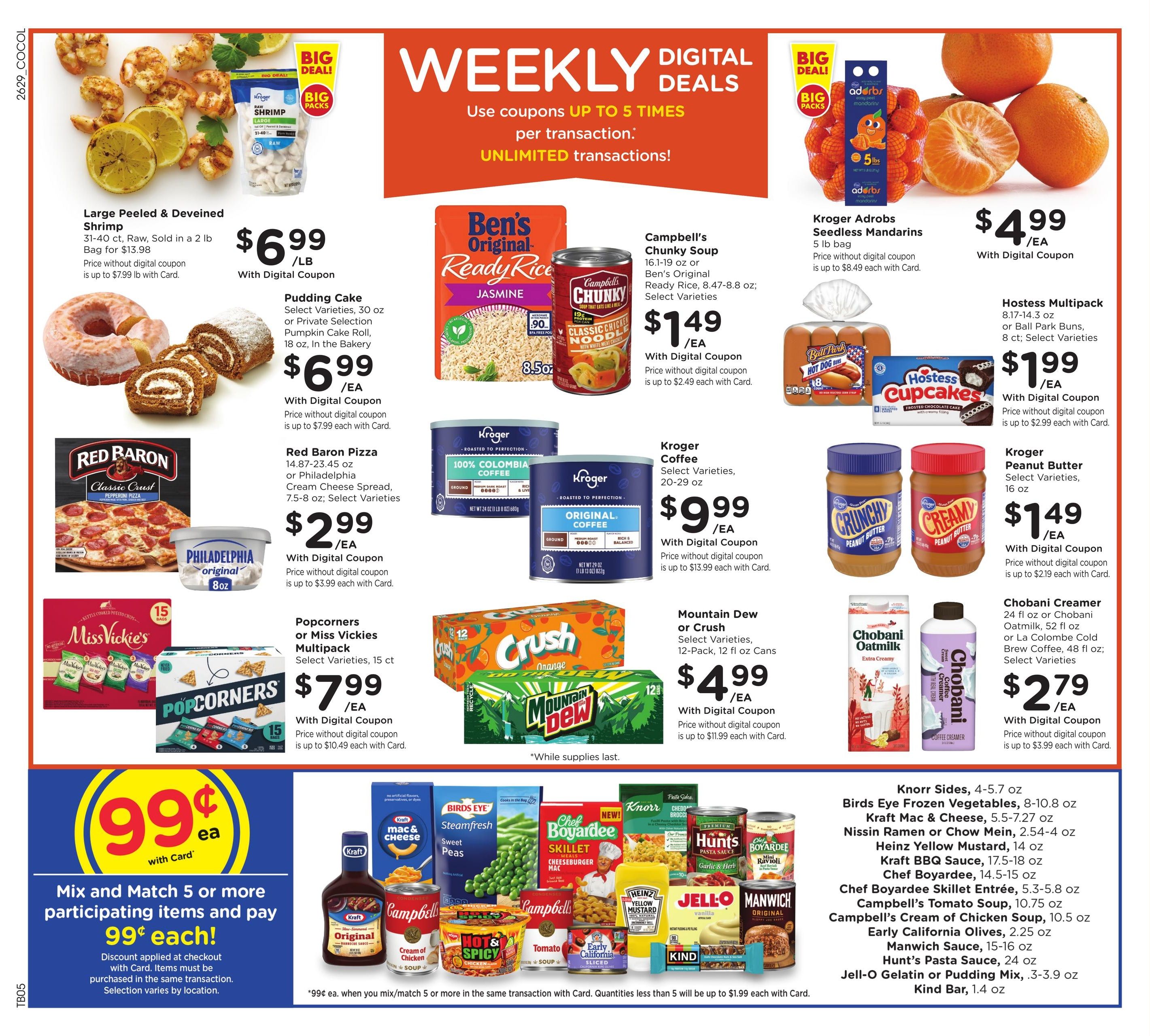 Kroger Weekly Ad August 19 - 25, 2026