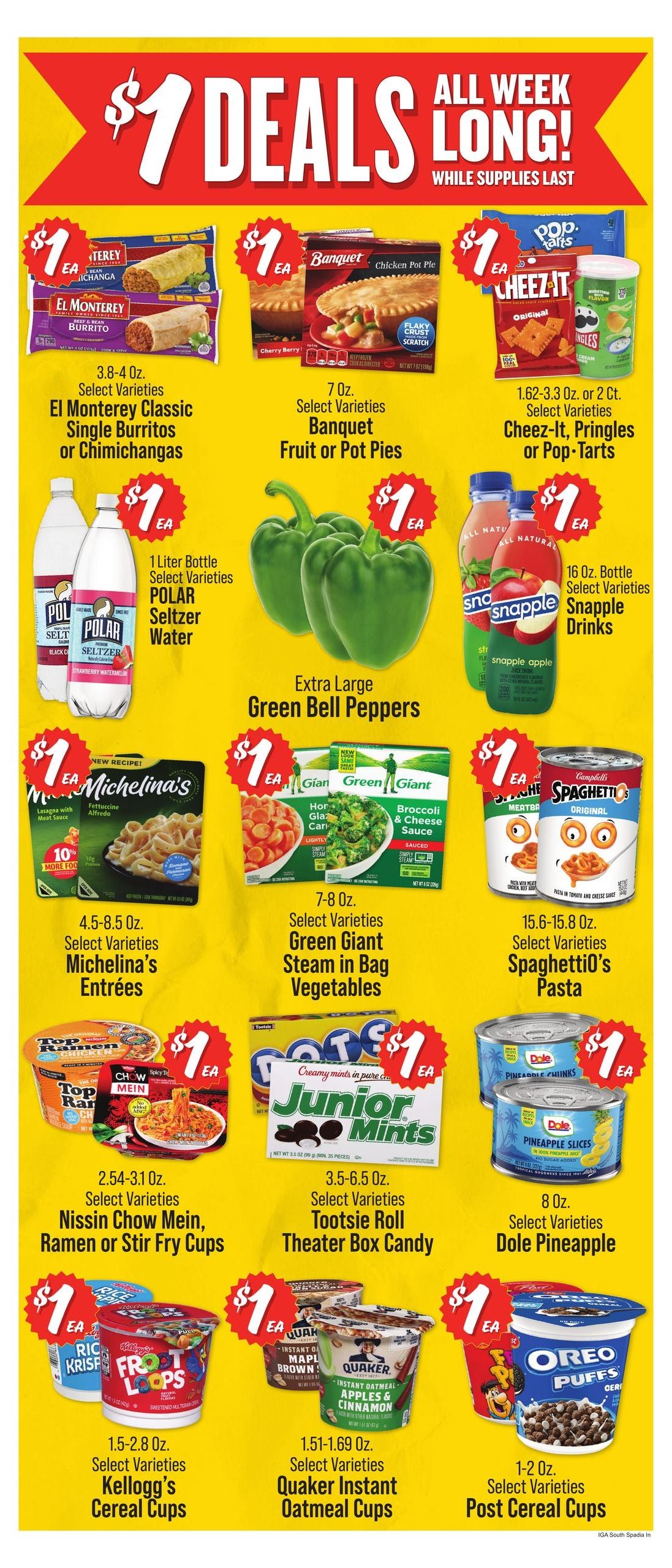 IGA (Pineville–Arjay Area, KY) Weekly Ad August 19 - 25, 2026