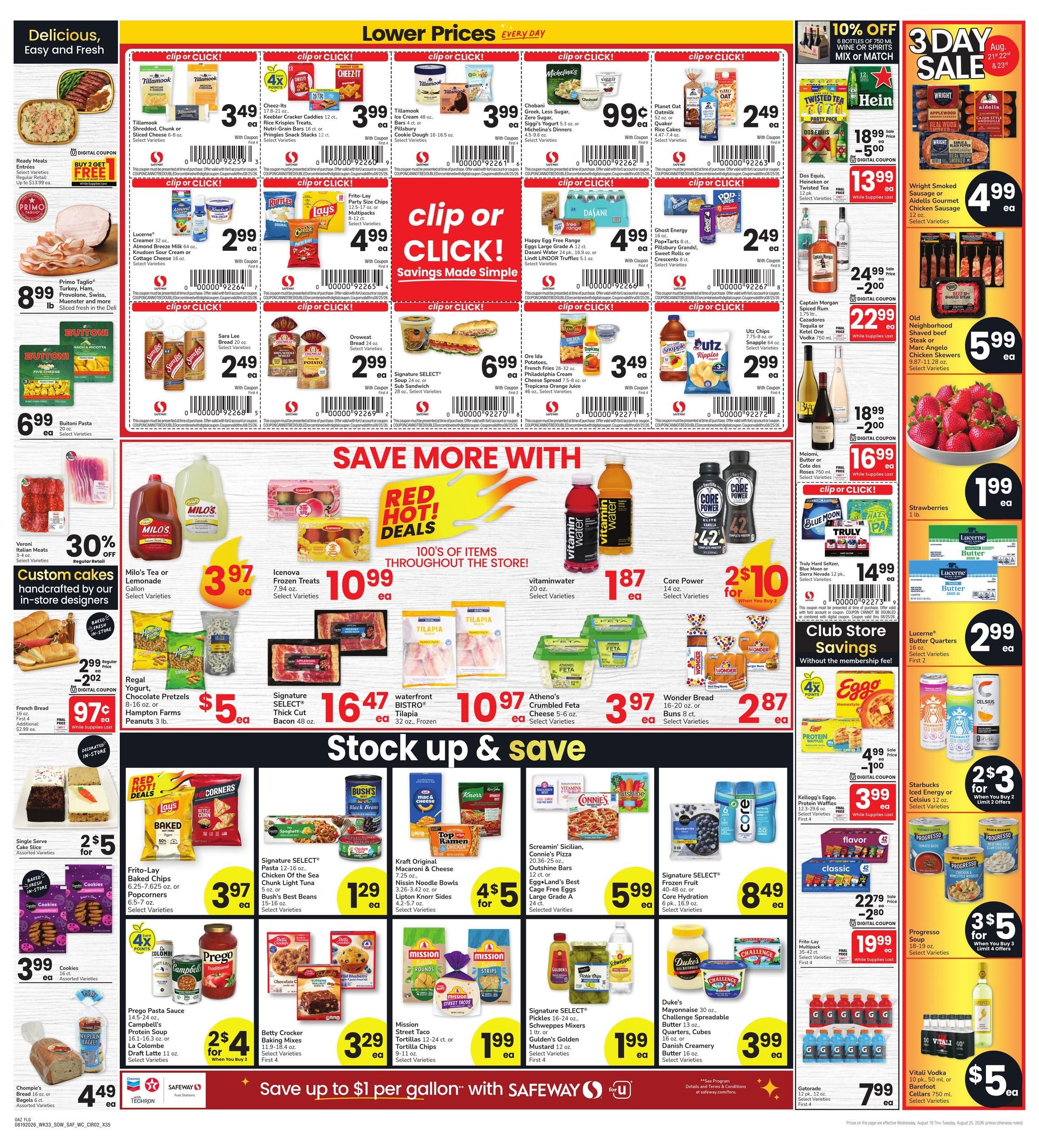 Safeway (Rio Rico-Safford Area, AZ) Weekly Ad August 19 - 25, 2026