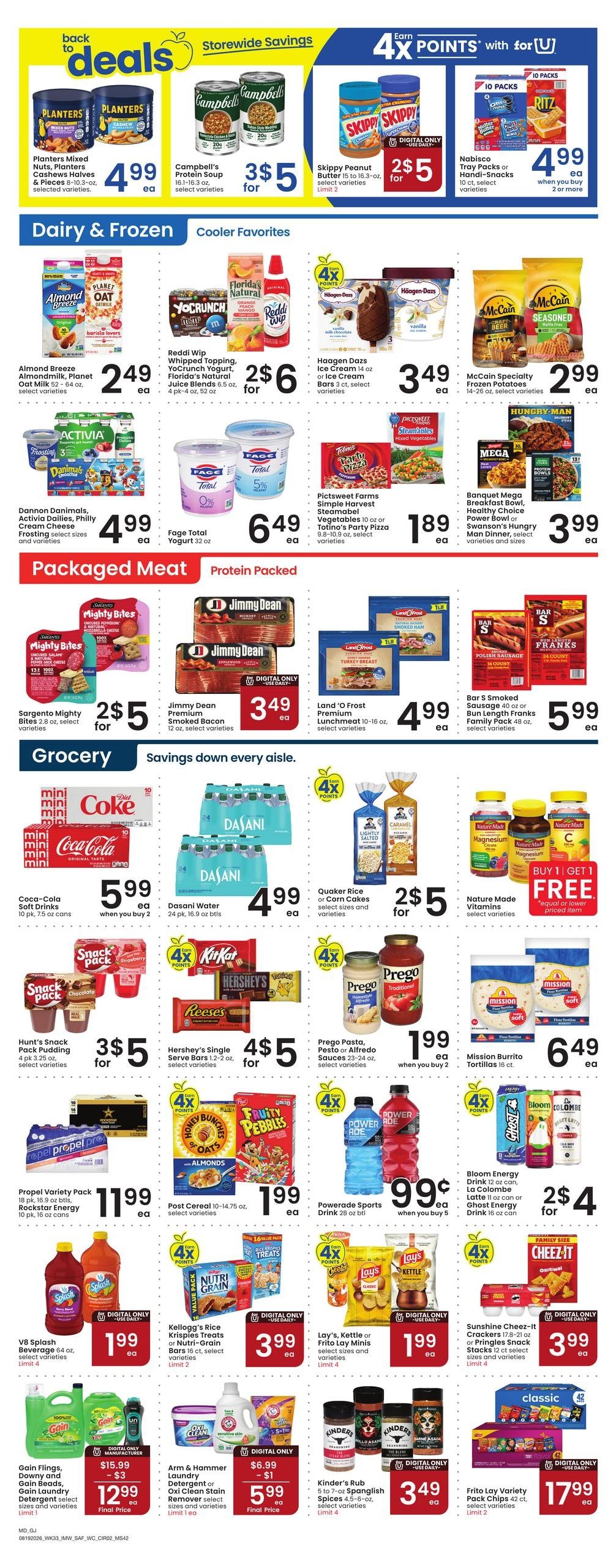 Safeway (Ridgway–Hotchkiss Area, CO) Weekly Ad August 19 - 25, 2026