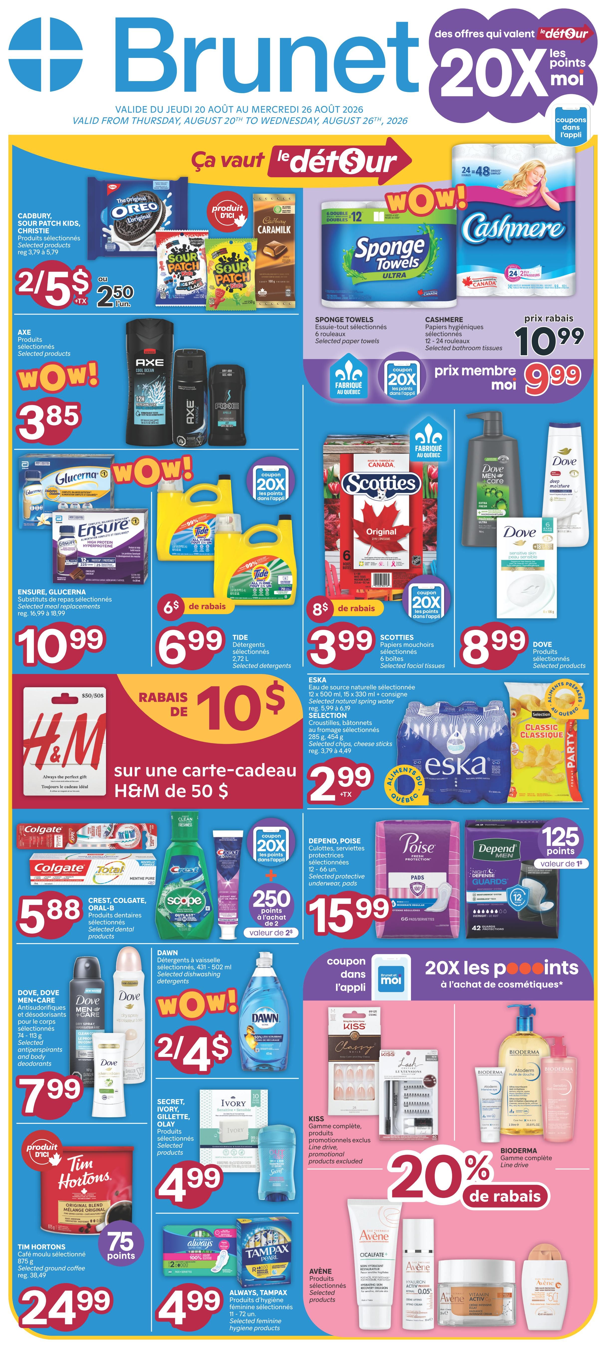 Brunet Flyer August 20 to 26