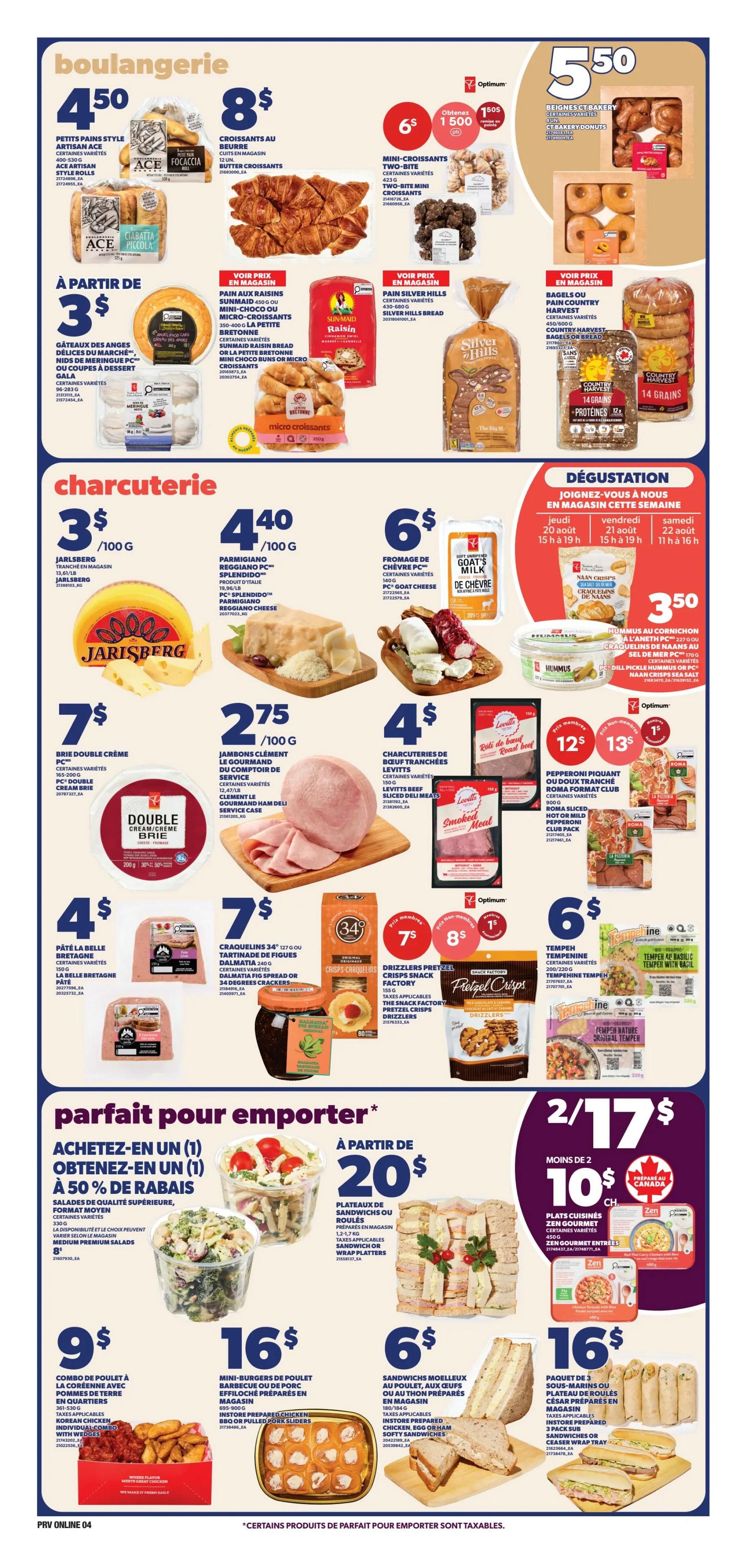 Provigo Flyer August 20 to 26