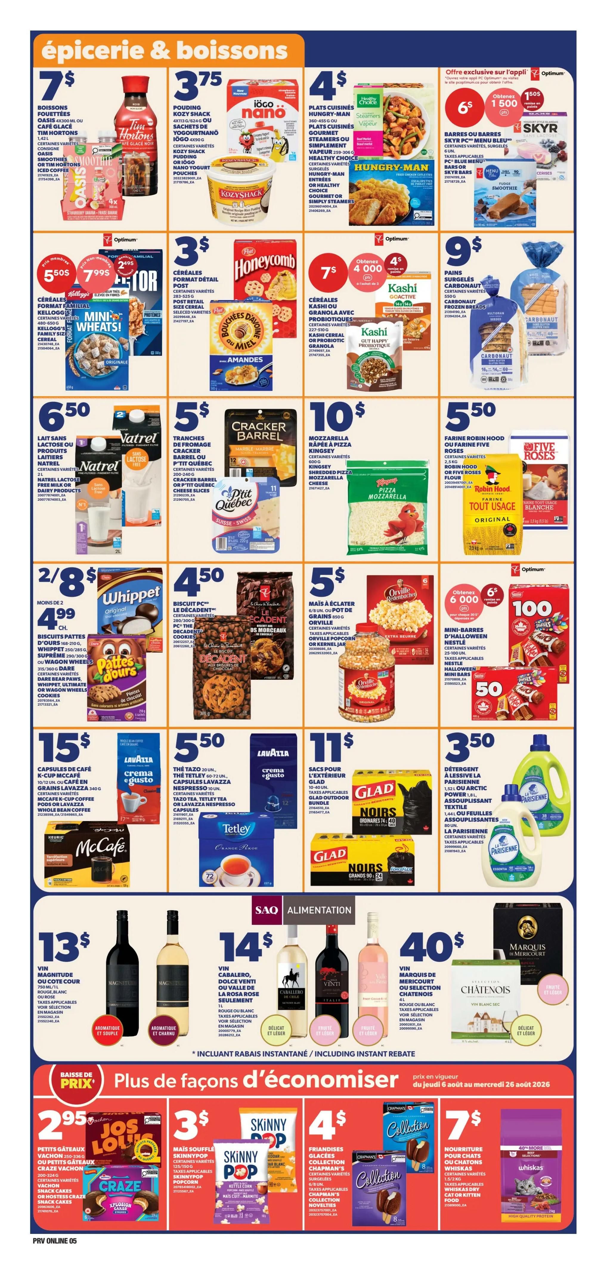 Provigo Flyer August 20 to 26