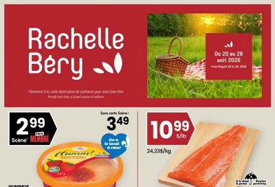 Rachelle Bery Grocery Flyer August 20 to 26