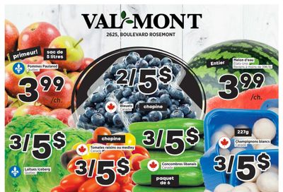 Val-Mont Flyer August 20 to 26