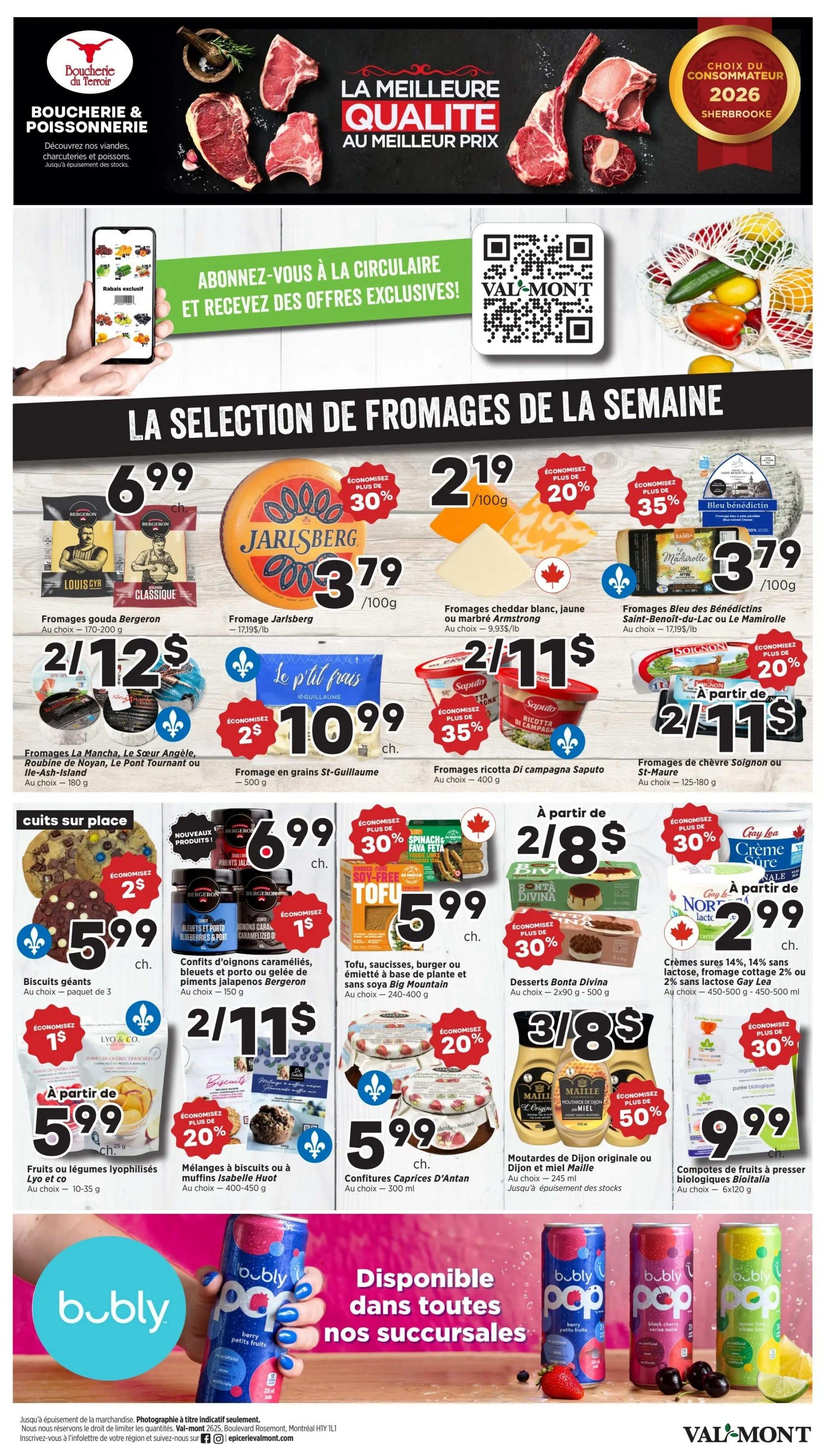 Val-Mont Flyer August 20 to 26