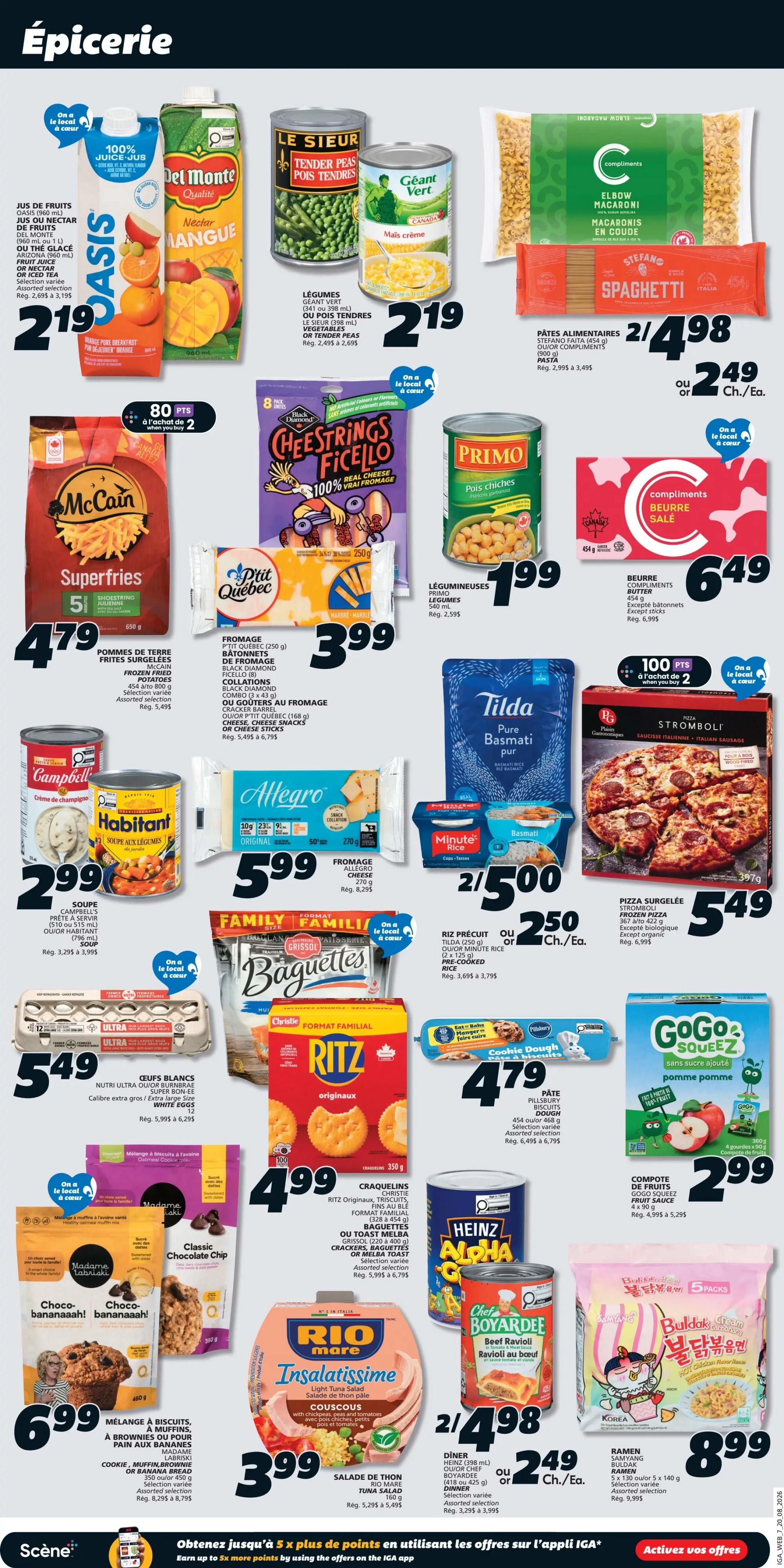 IGA (QC) Flyer August 20 to 26