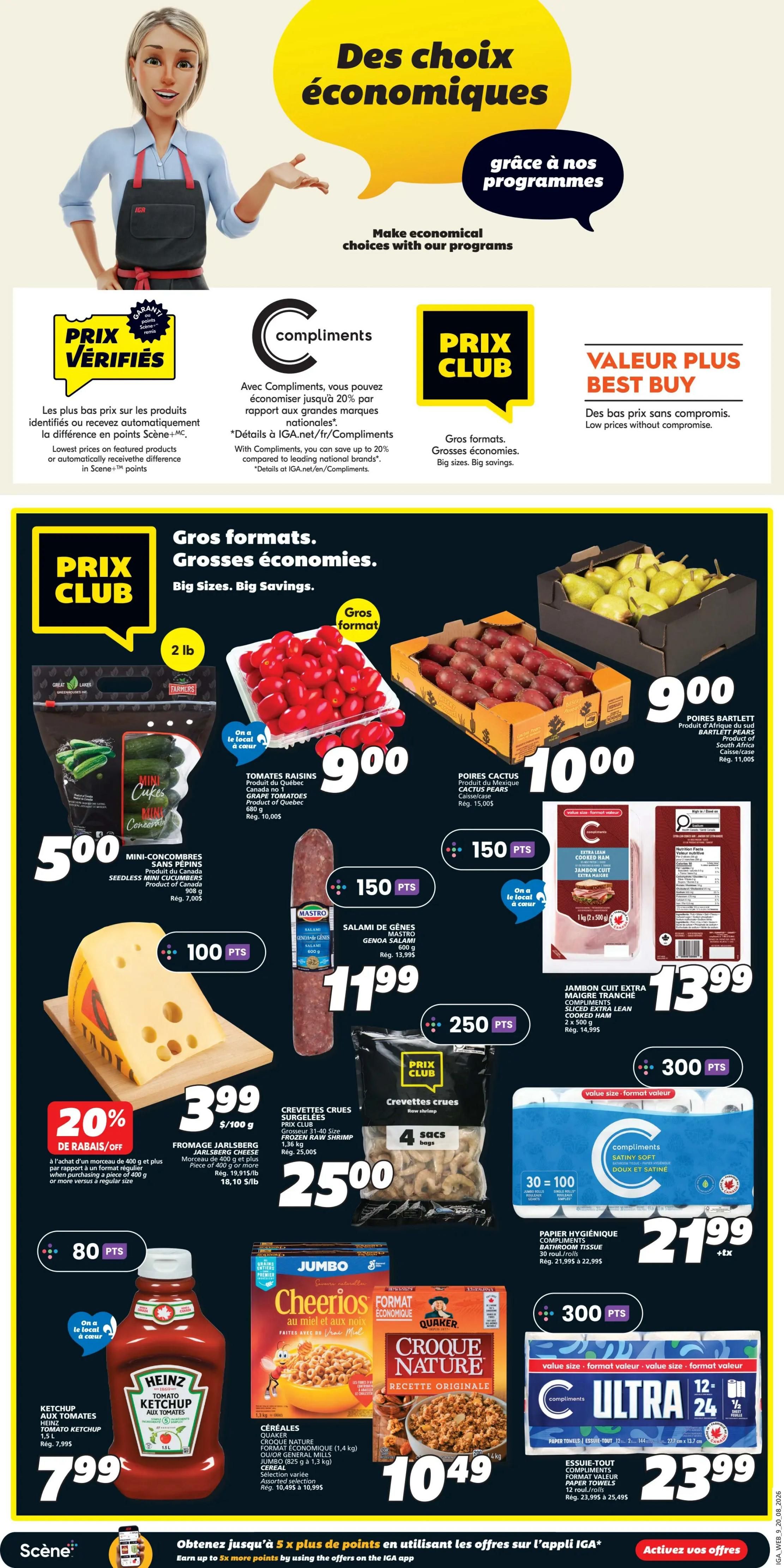 IGA (QC) Flyer August 20 to 26