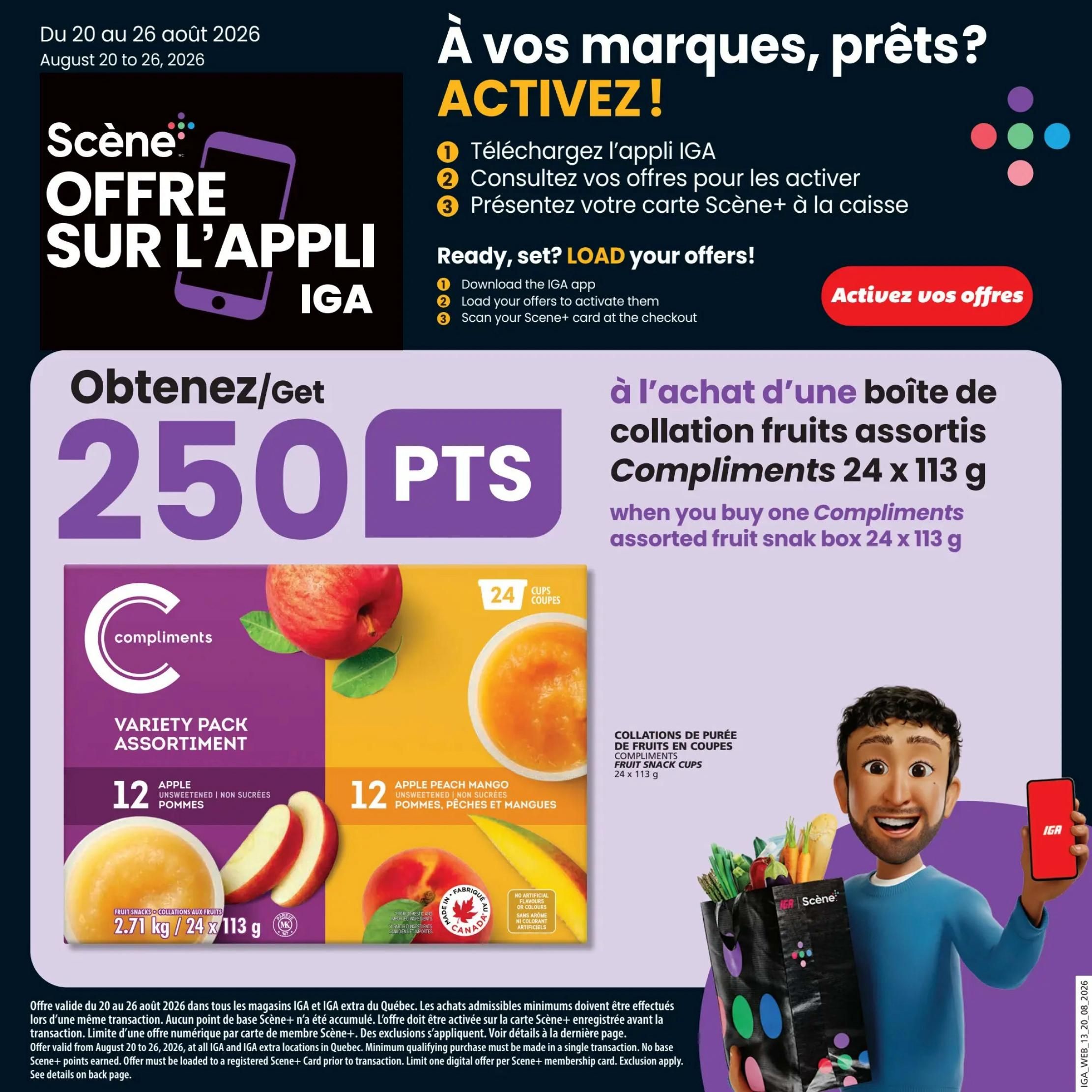 IGA (QC) Flyer August 20 to 26