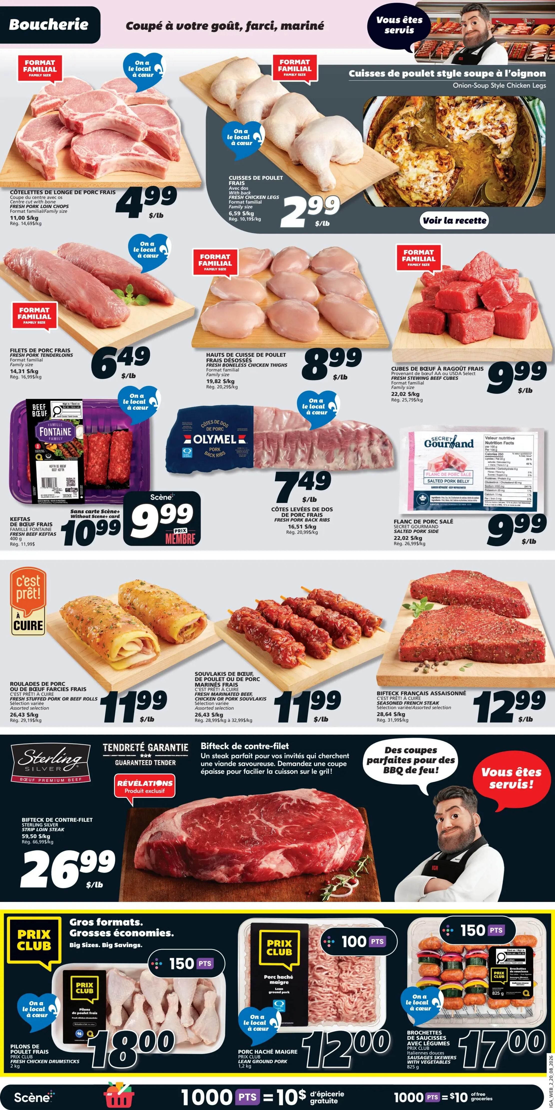 IGA (QC) Flyer August 20 to 26