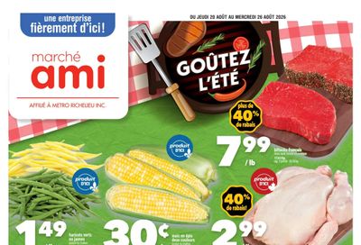 Marche Ami Flyer August 20 to 26