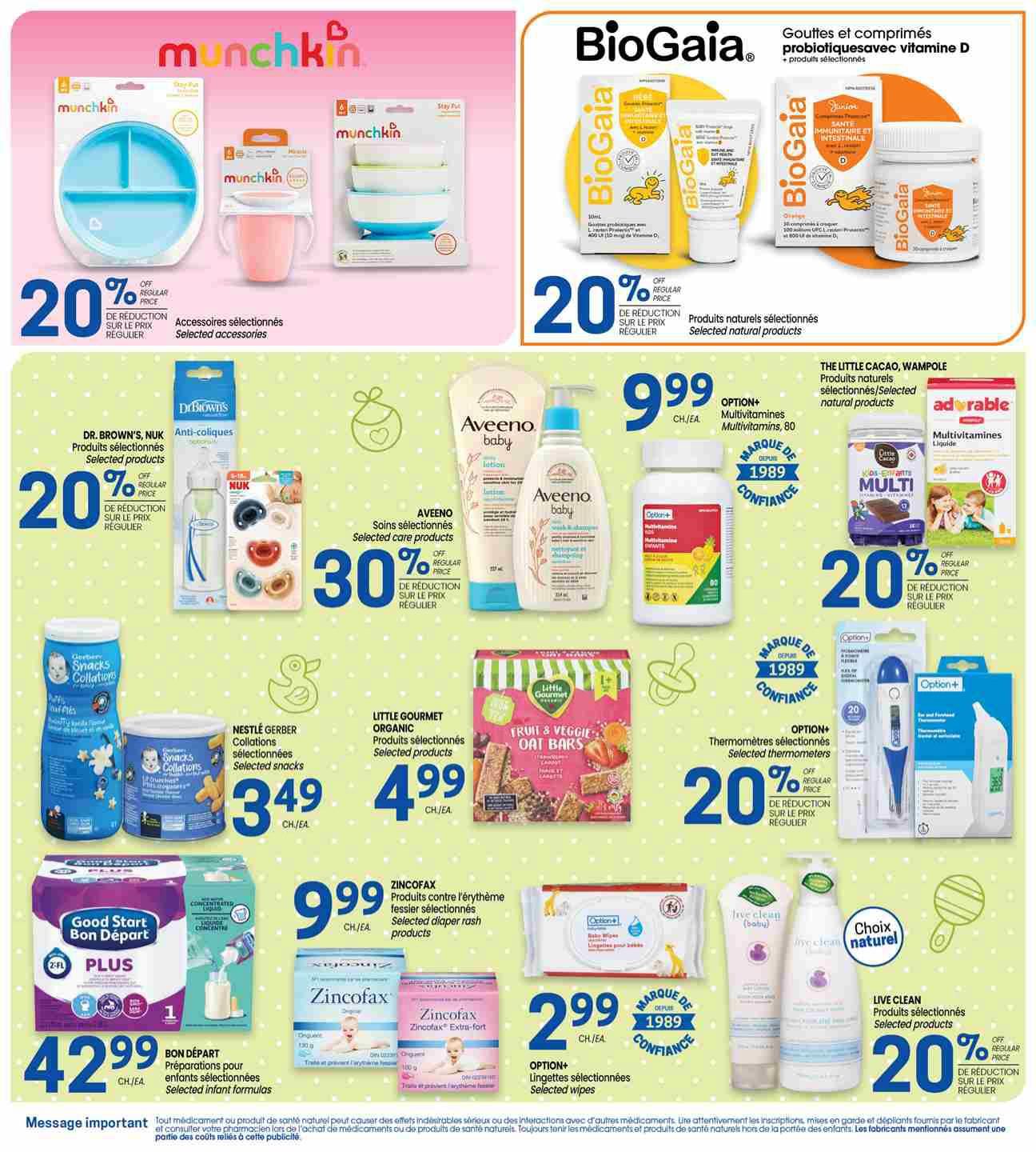 Uniprix Flyer August 20 to 26