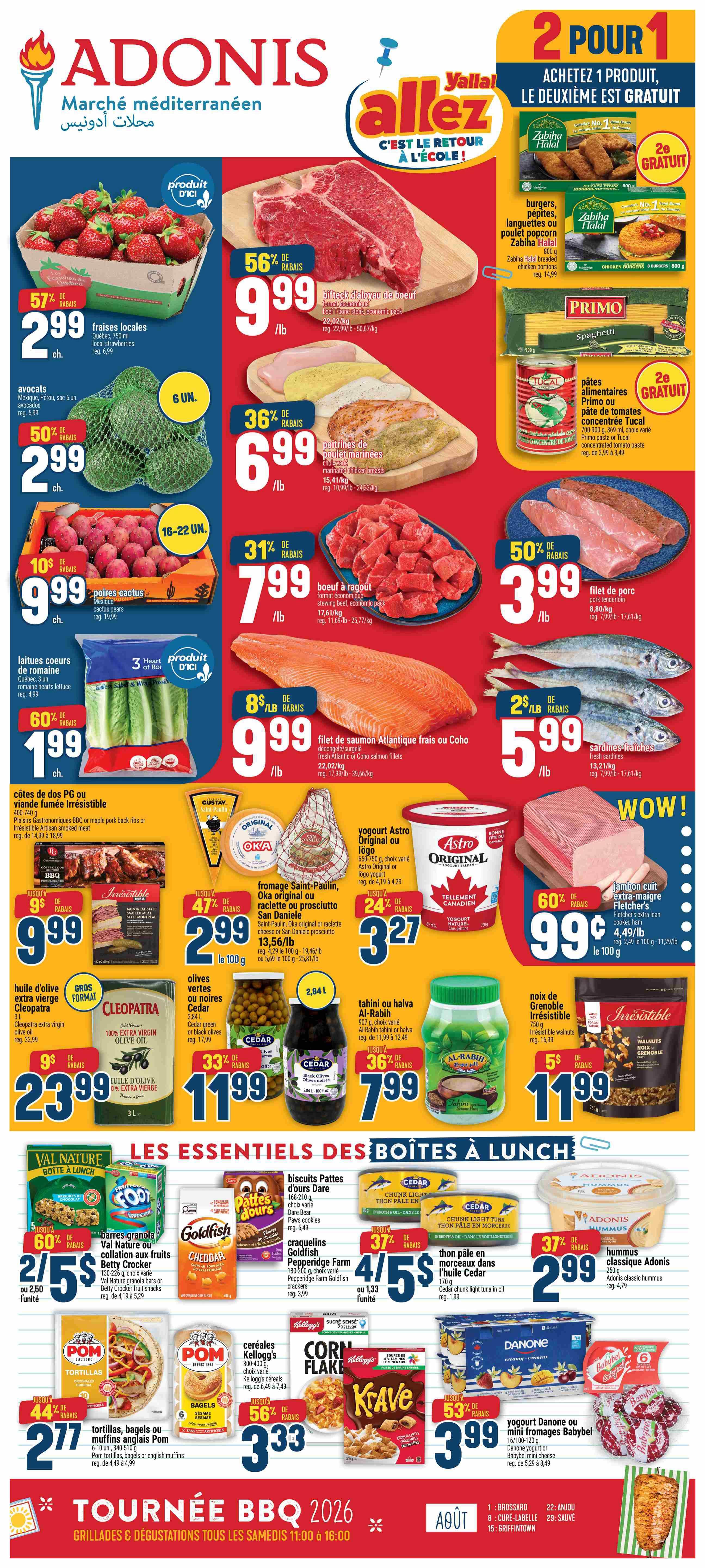 Adonis (QC) Flyer August 20 to 26