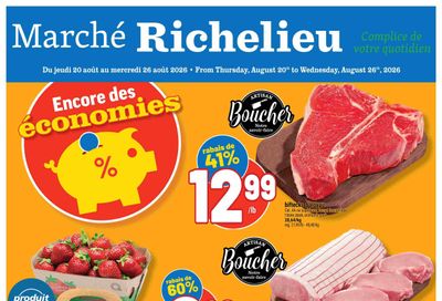 Marche Richelieu Flyer August 20 to 26