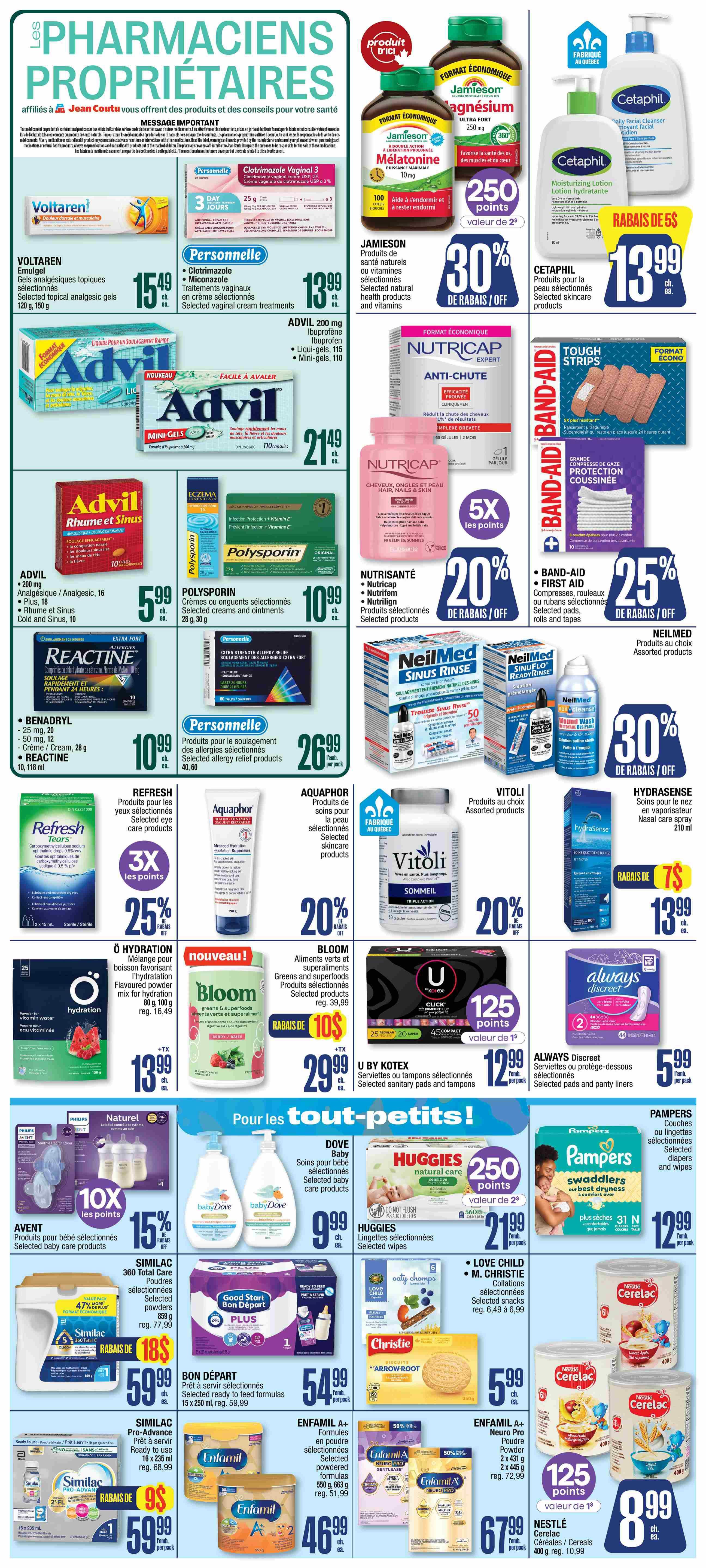 Jean Coutu Flyer August 20 to 26