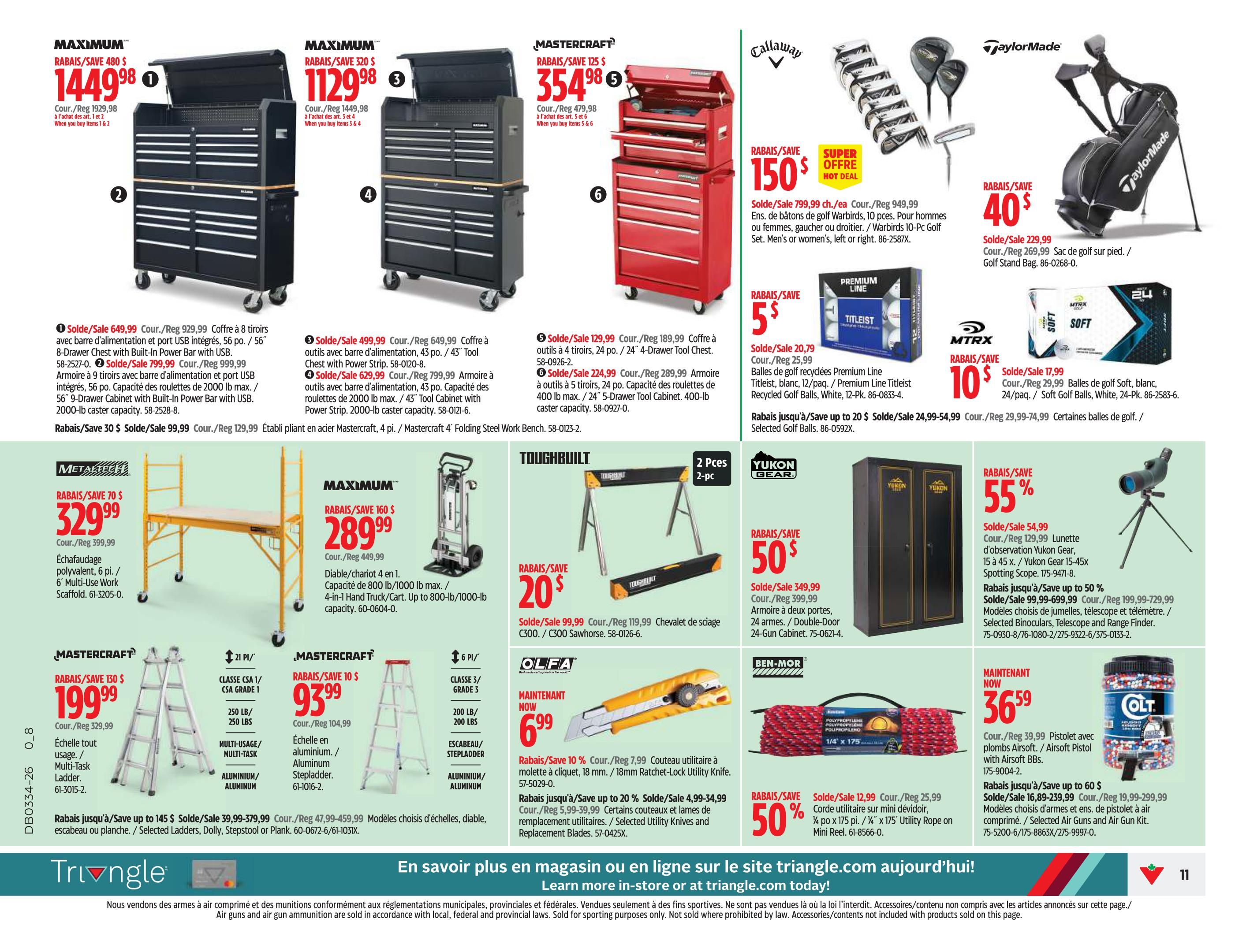 Canadian Tire (QC) Flyer August 20 to 26