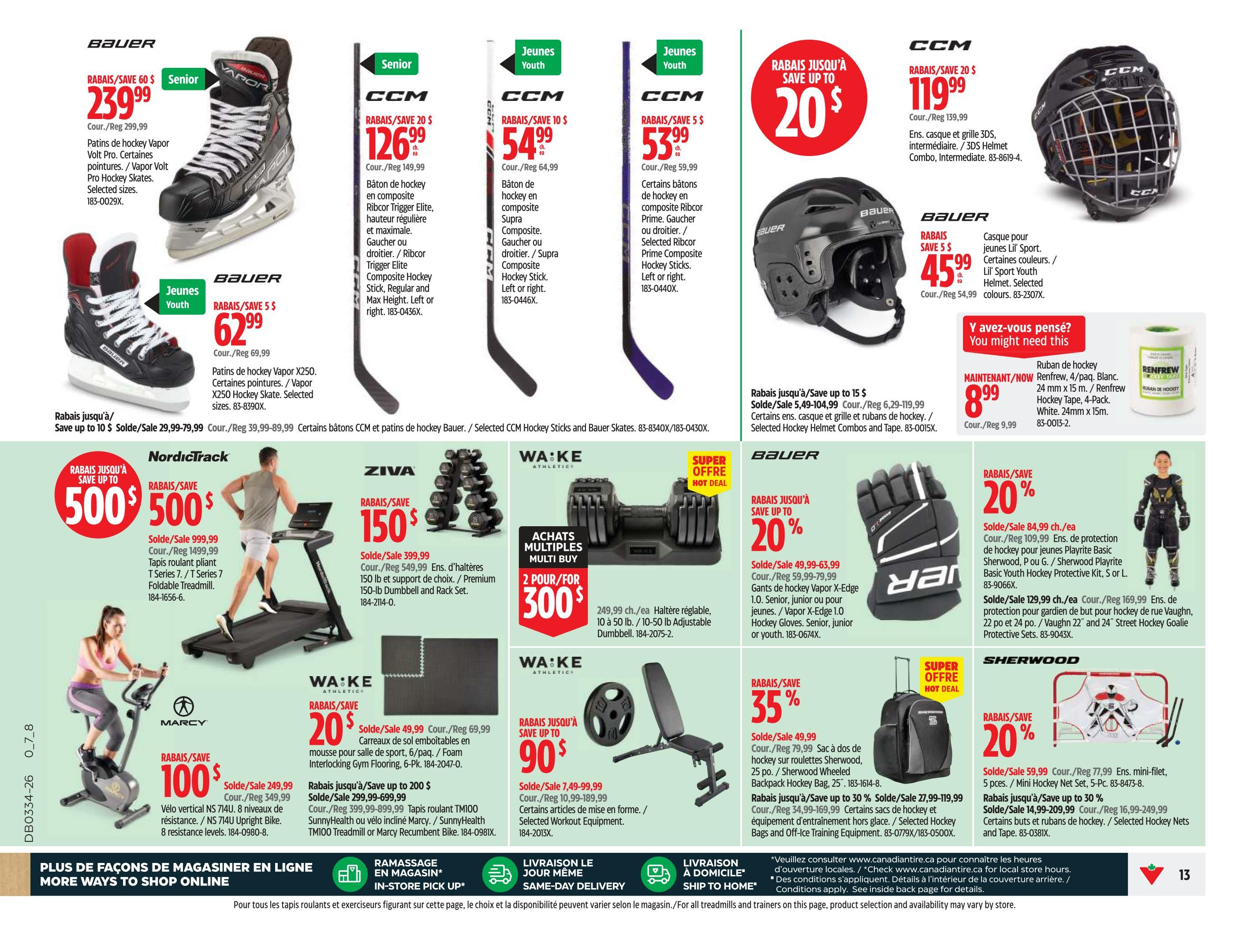 Canadian Tire (QC) Flyer August 20 to 26