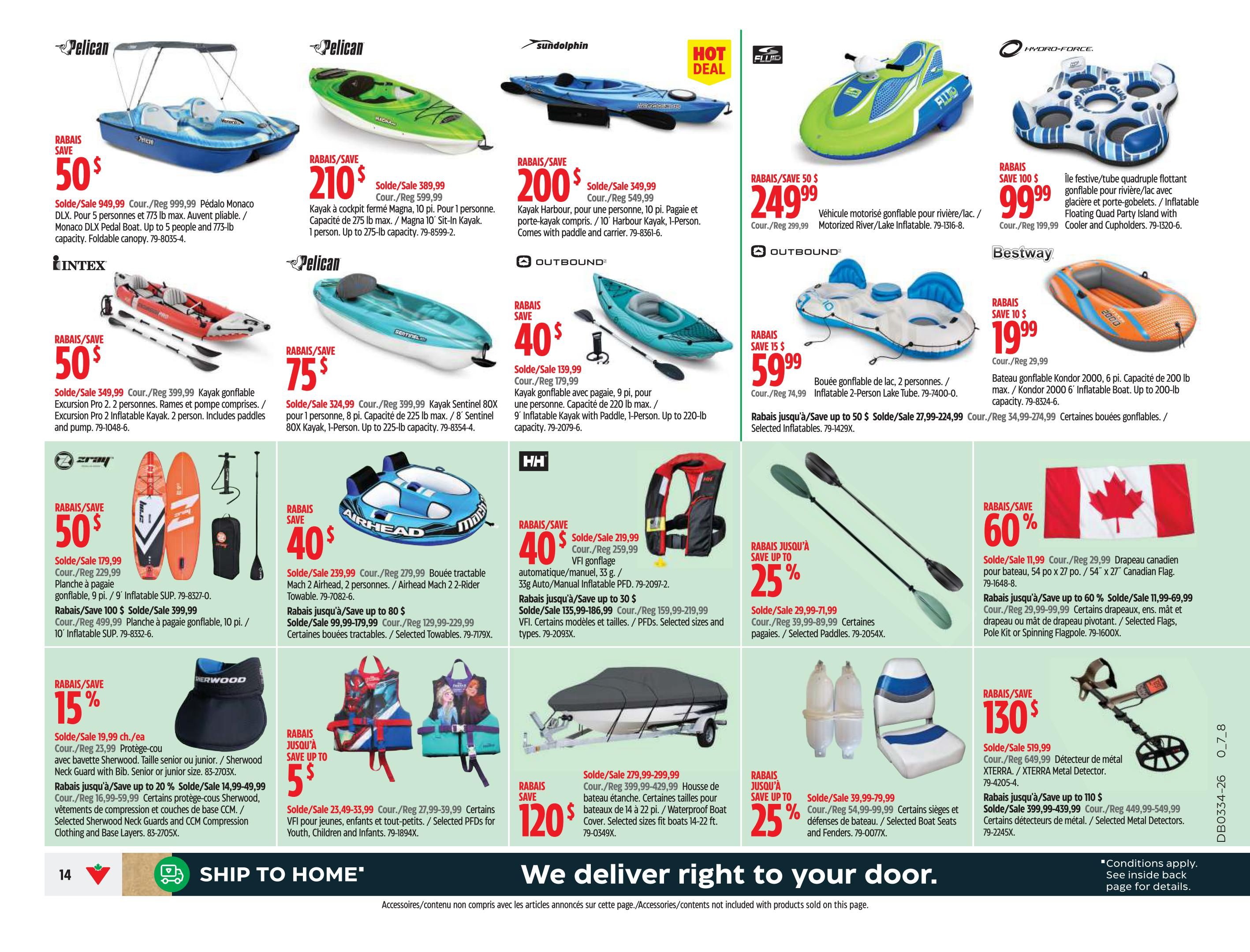 Canadian Tire (QC) Flyer August 20 to 26