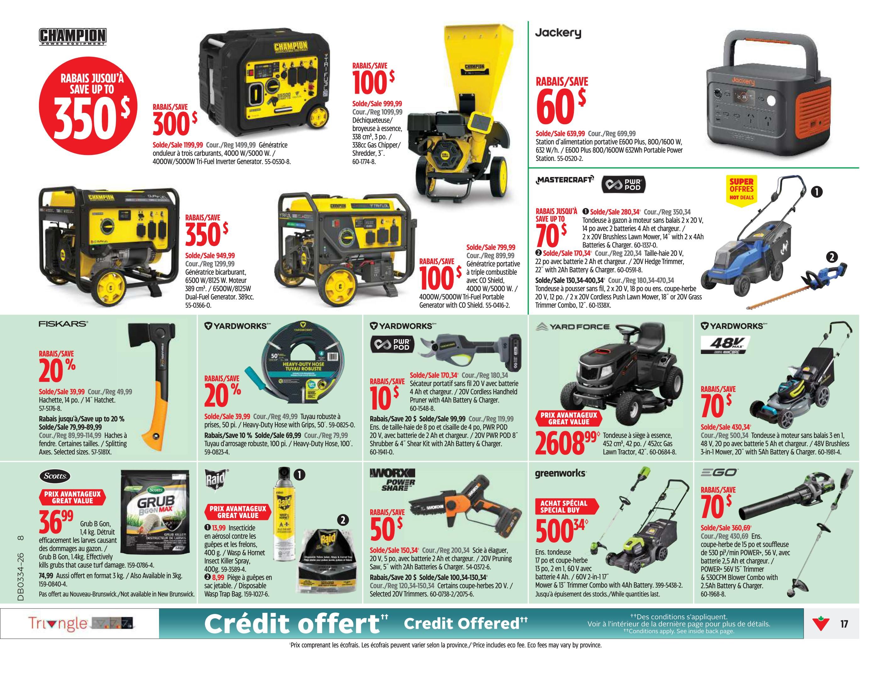 Canadian Tire (QC) Flyer August 20 to 26