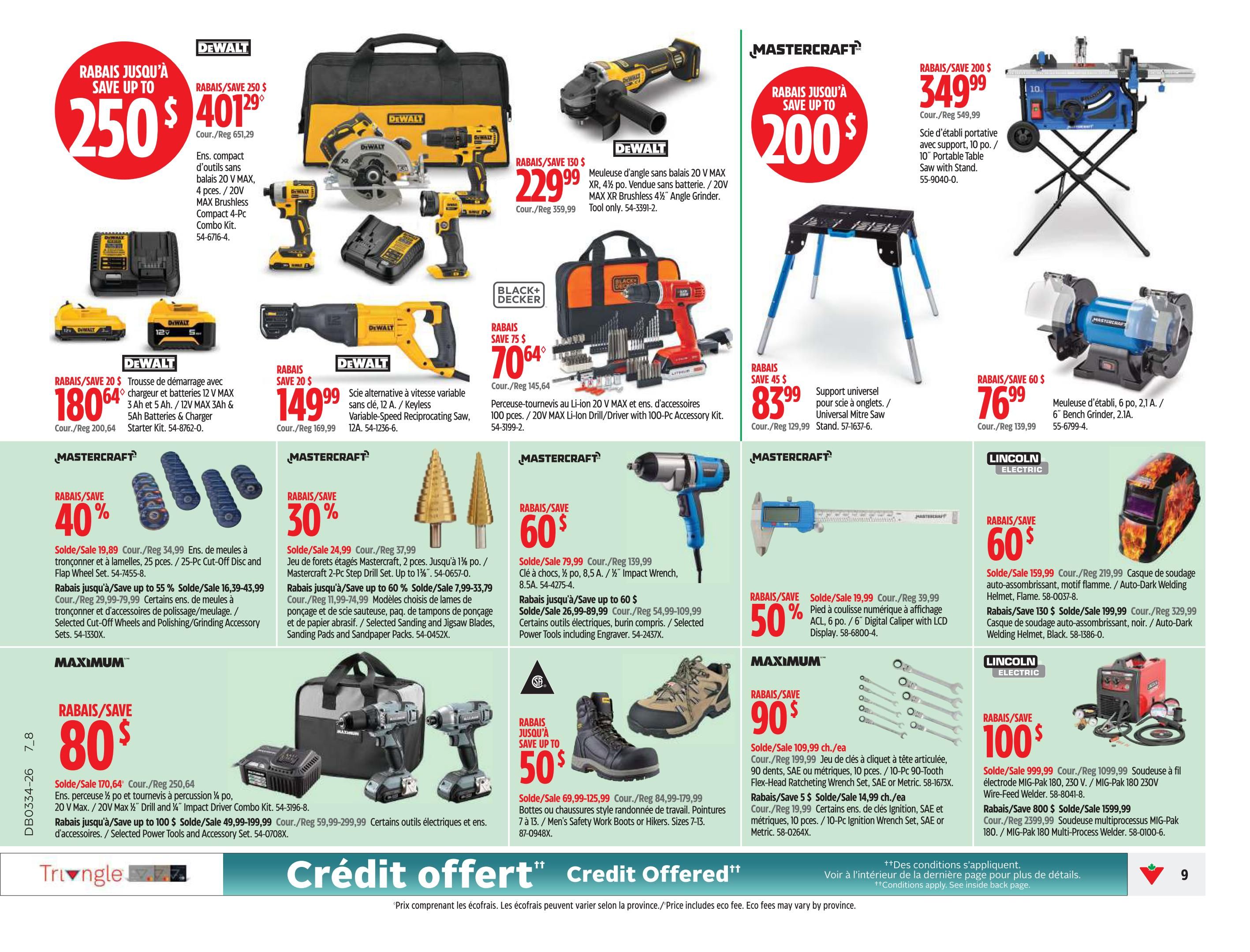 Canadian Tire (QC) Flyer August 20 to 26