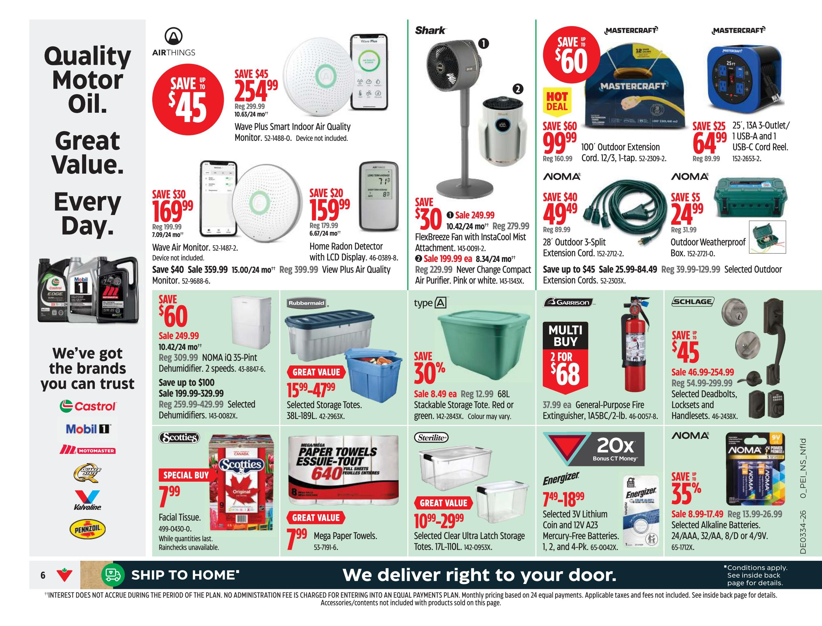 Canadian Tire (Atlantic) Flyer August 20 to 26