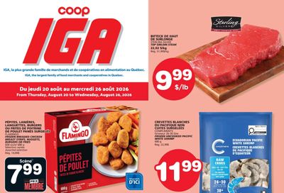 Coop IGA (QC) Flyer August 20 to 26