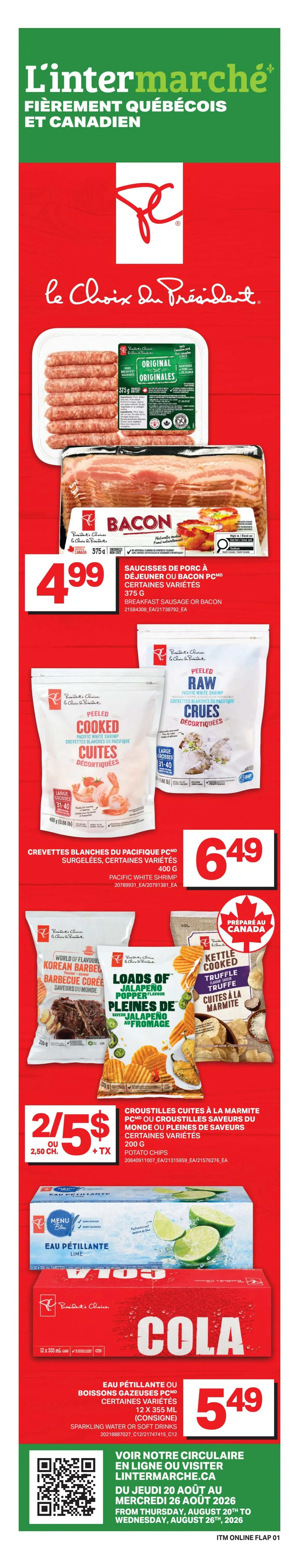 L'inter Marche Flyer August 20 to 26