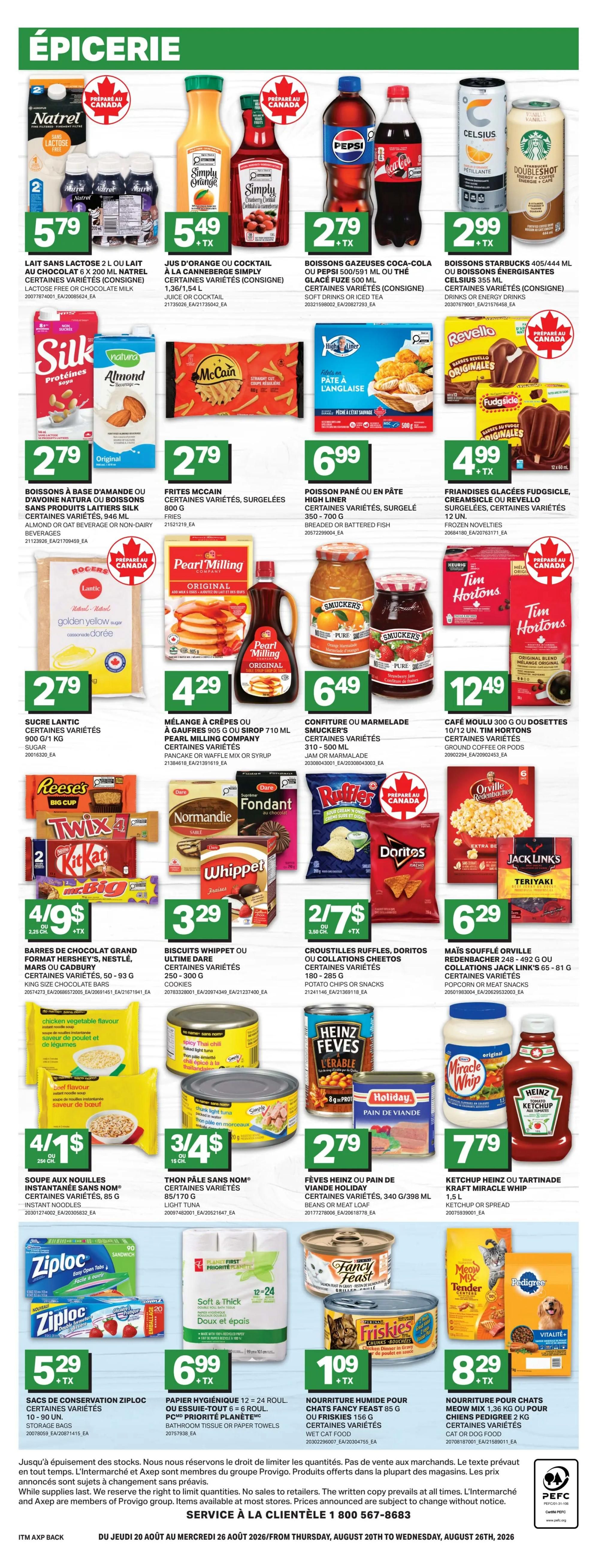 L'inter Marche Flyer August 20 to 26
